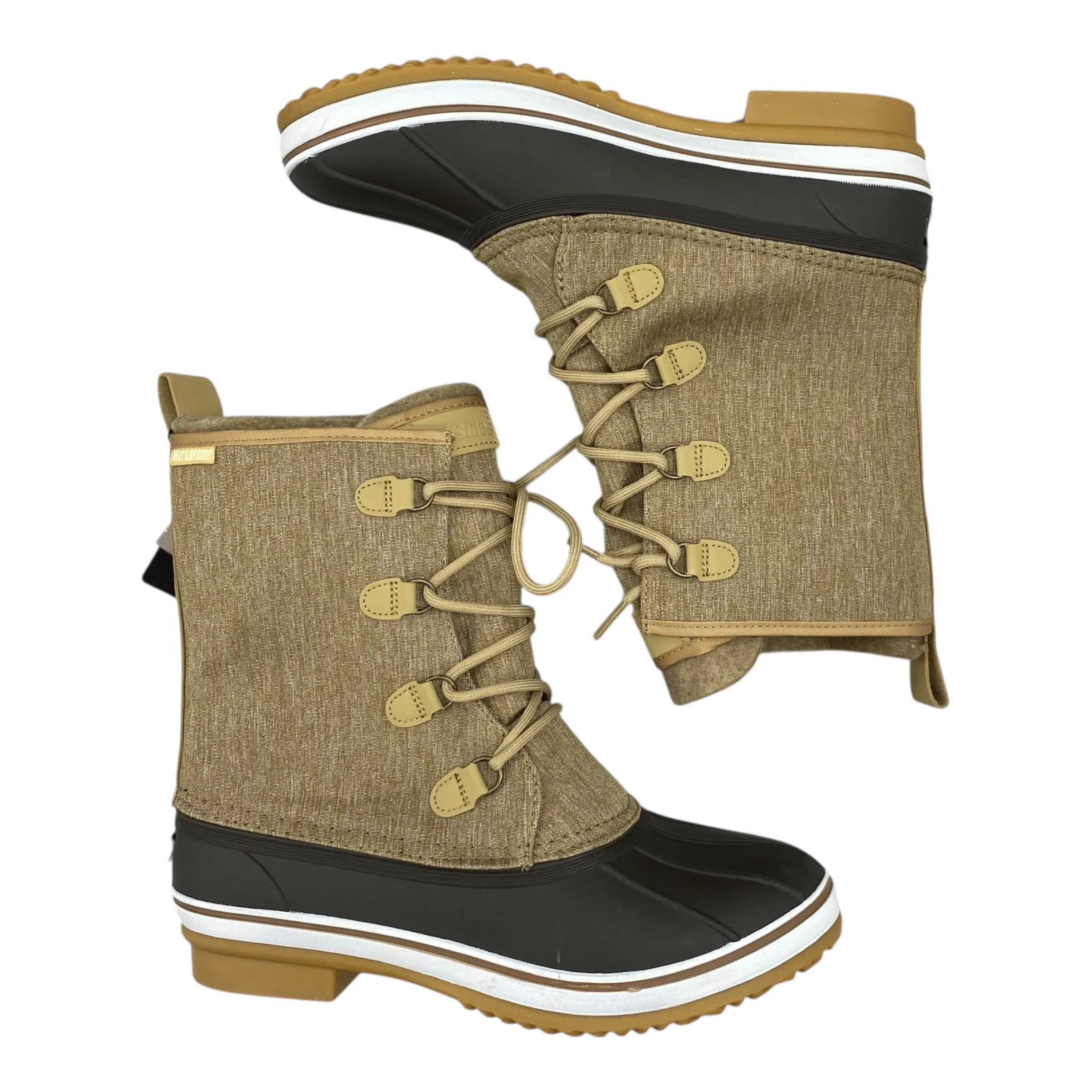 Boots Snow By Clothes Mentor In Tan, Size:9 Salomon Work Boots