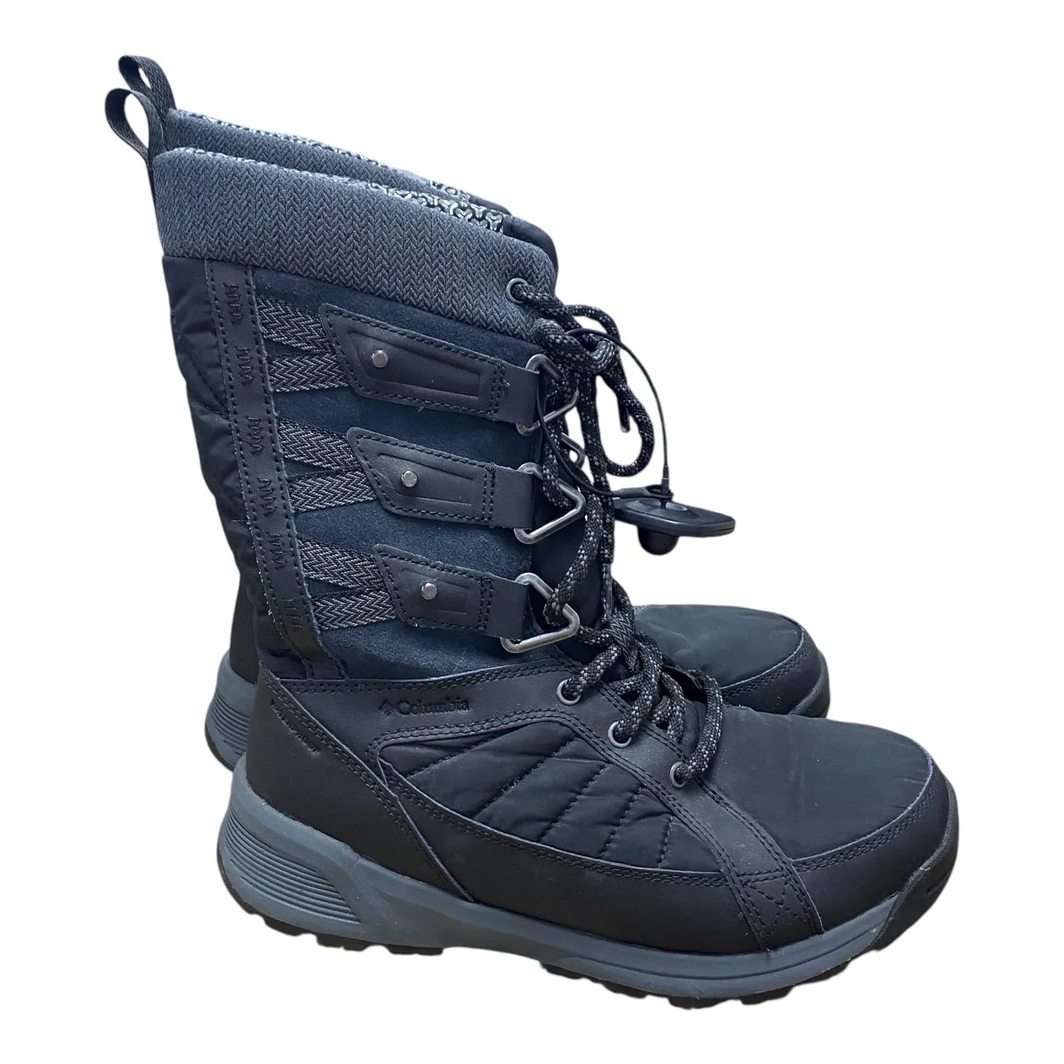 Puss In Boots Death Boots Snow By Columbia In Black, Size:7.5