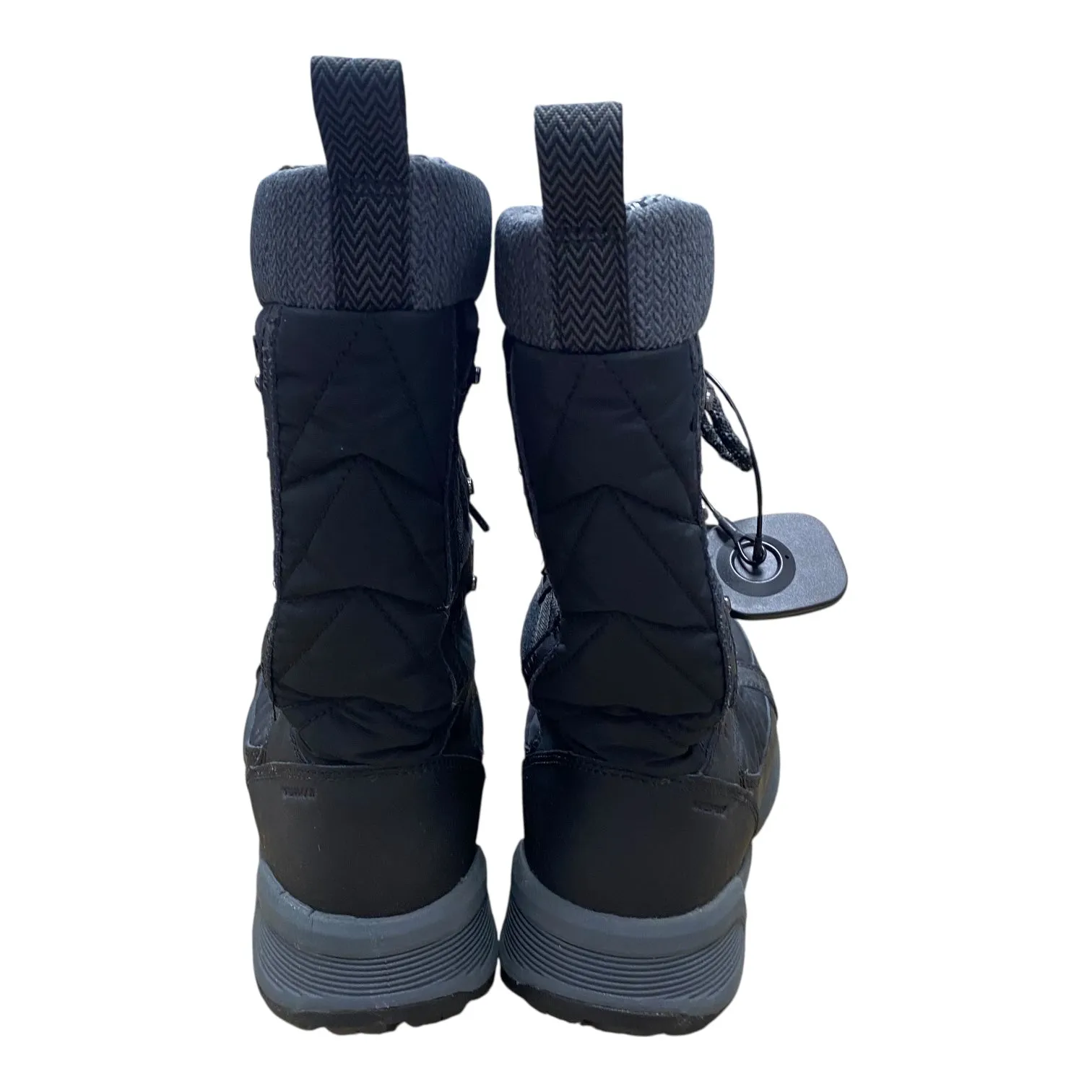 Boots Snow By Columbia In Black, Size:7.5 Boots On The Ground Line Dance Singer