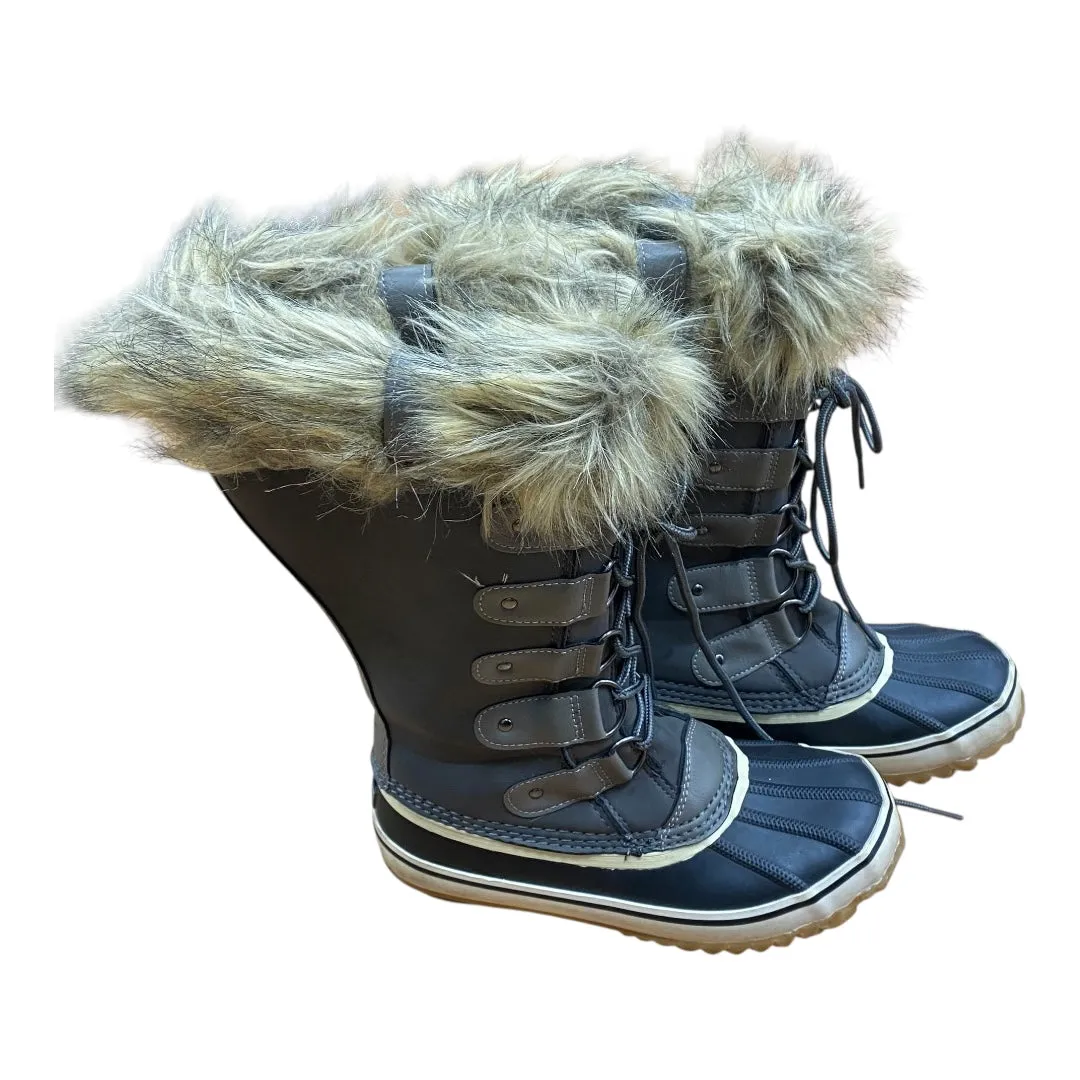 Boots Snow By Jbu By Jambu In Grey, Size:6.5 Lightest Hiking Boots