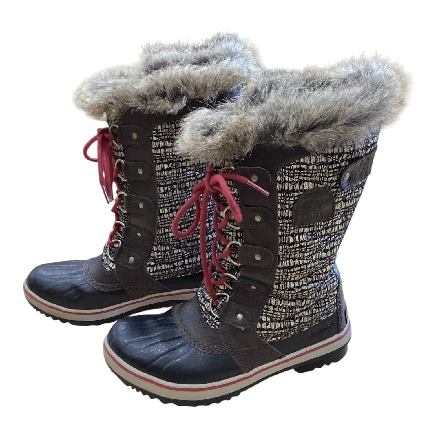 Qumy Dog Boots Boots Snow By Sorel In Bronze, Size:6