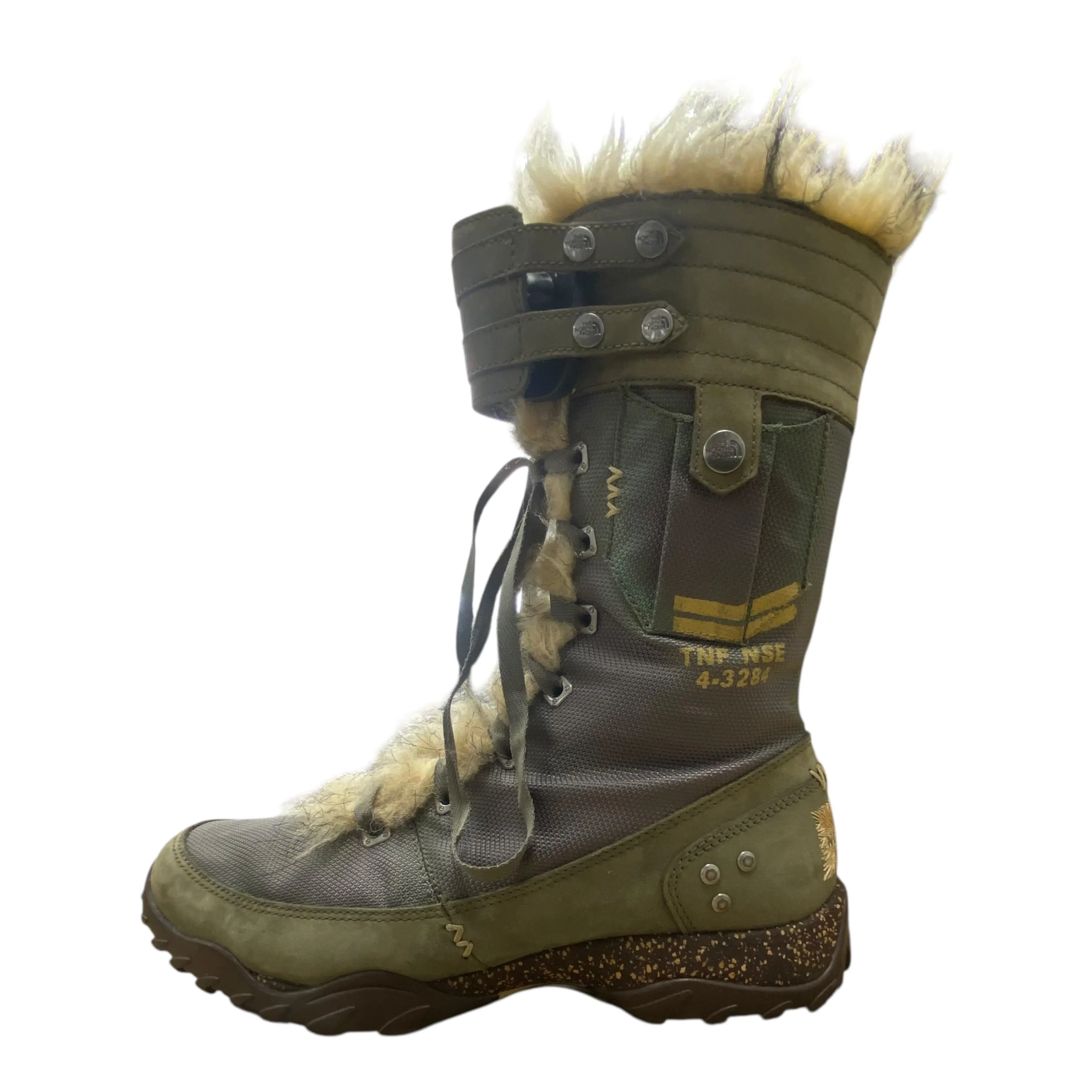 Boots Snow By The North Face In Green, Size:8.5 Gh Bass Boots