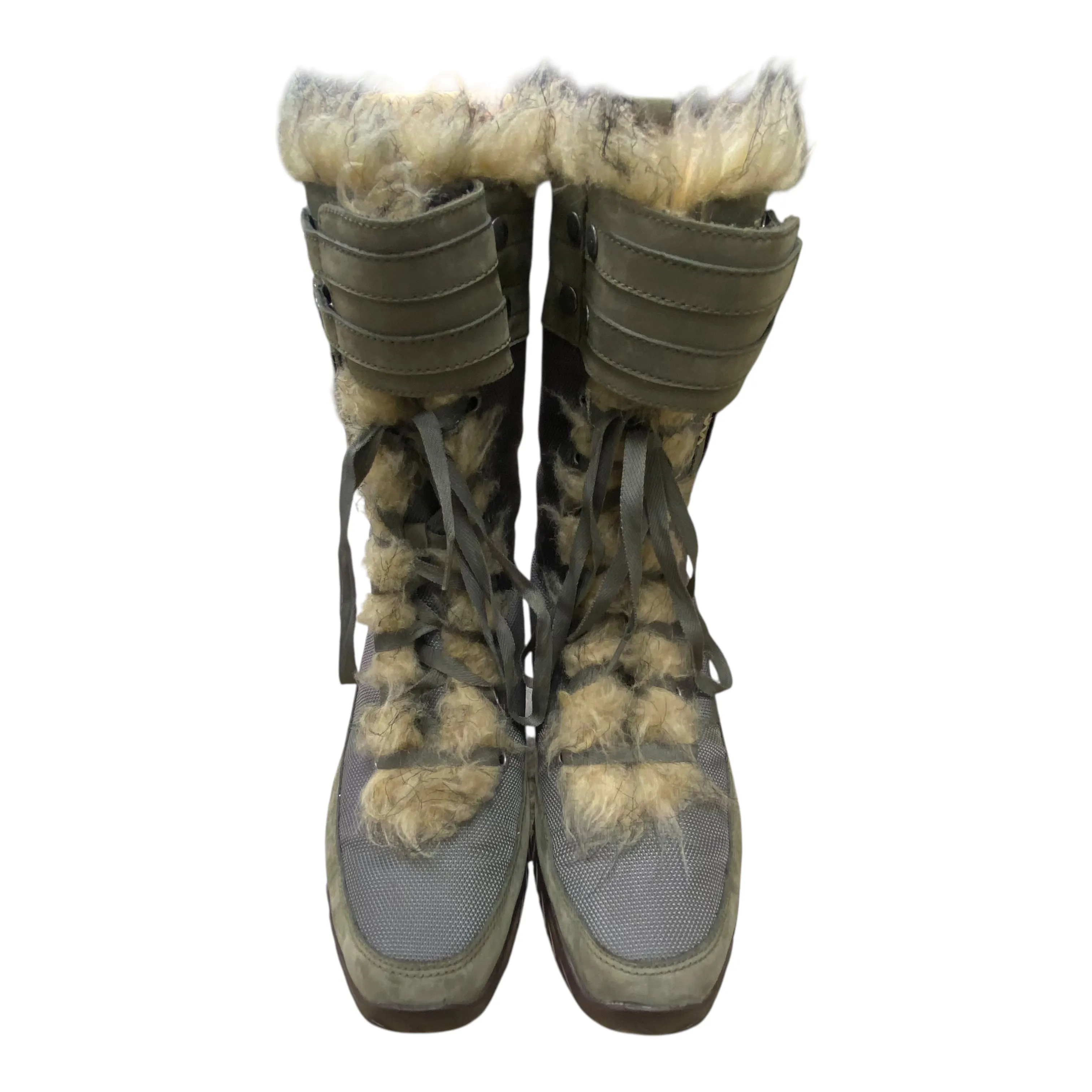 Boots Snow By The North Face In Green, Size:8.5 Lightest Hiking Boots