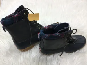 Boots Snow By Tommy Hilfiger In Navy, Size:10 Over The Shoe Rubber Boots