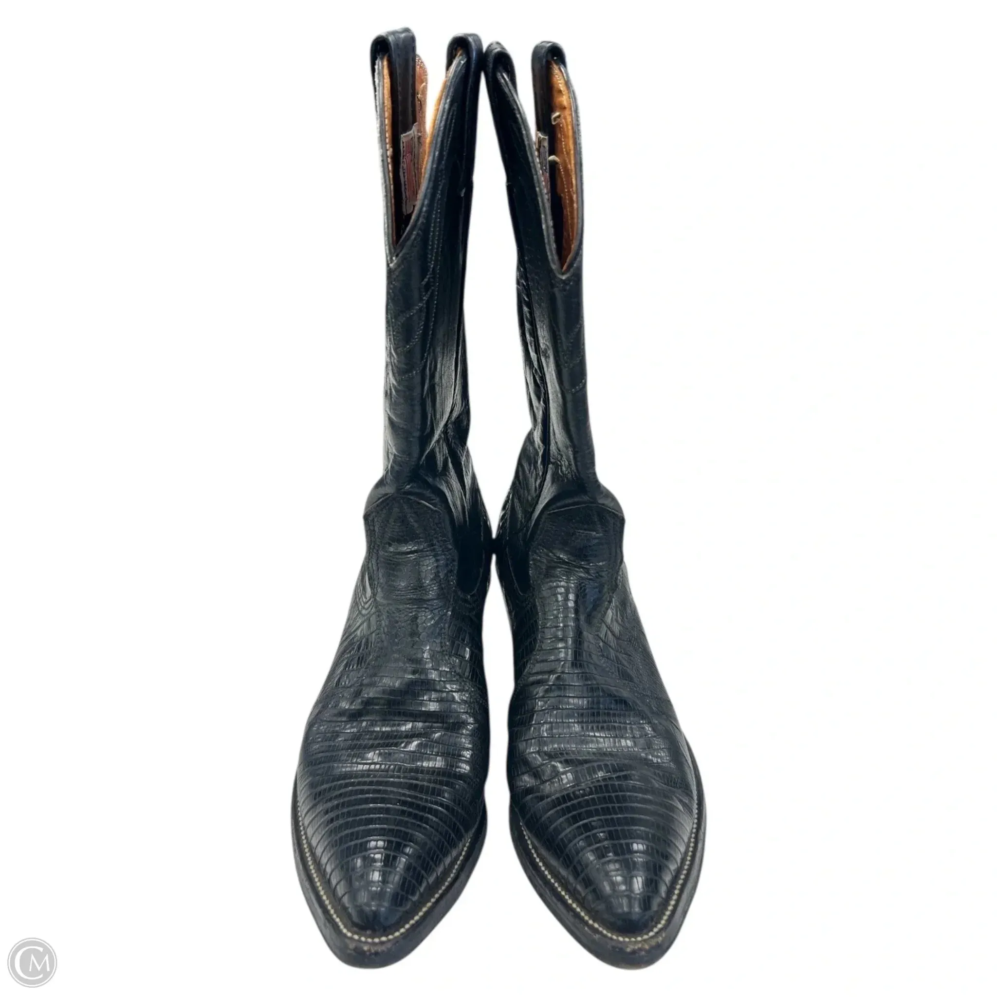 Boots With Faux Fur Boots Western By Cmc In Black, Size: 6