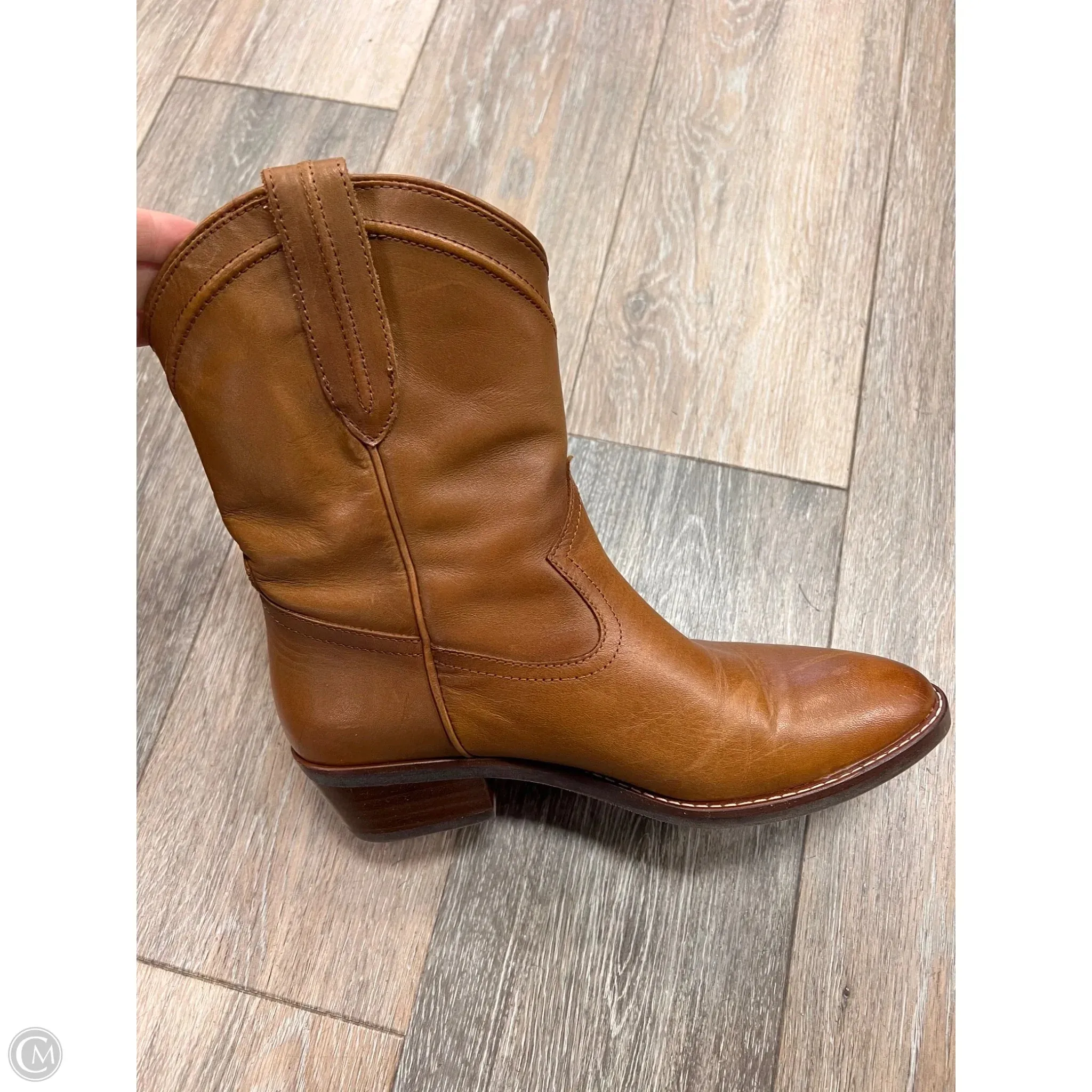 Fashion Chelsea Boots Boots Western By Thursday BootsIn Tan, Size: 7