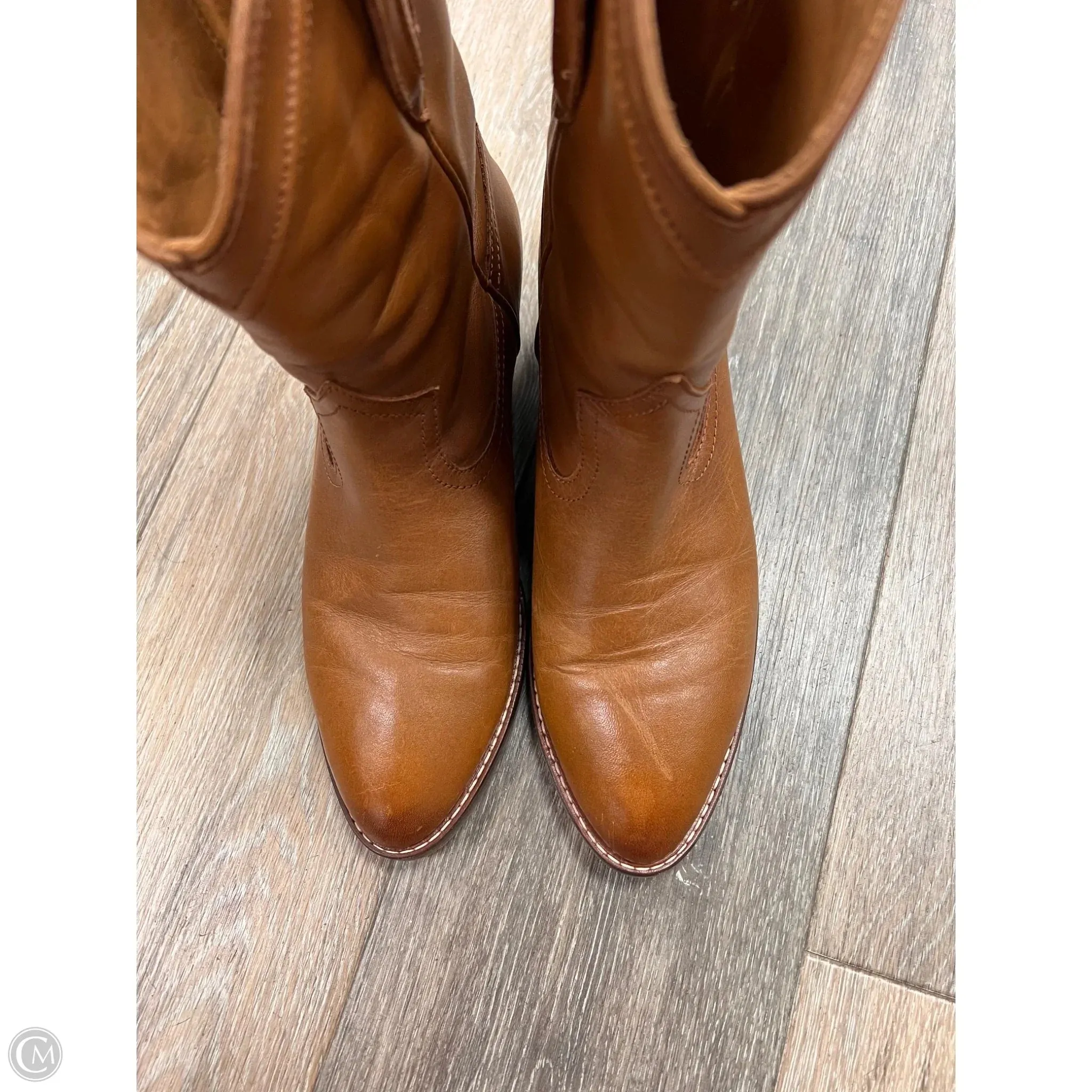 Sand In My Boots Boots Boots Western By Thursday BootsIn Tan, Size: 7