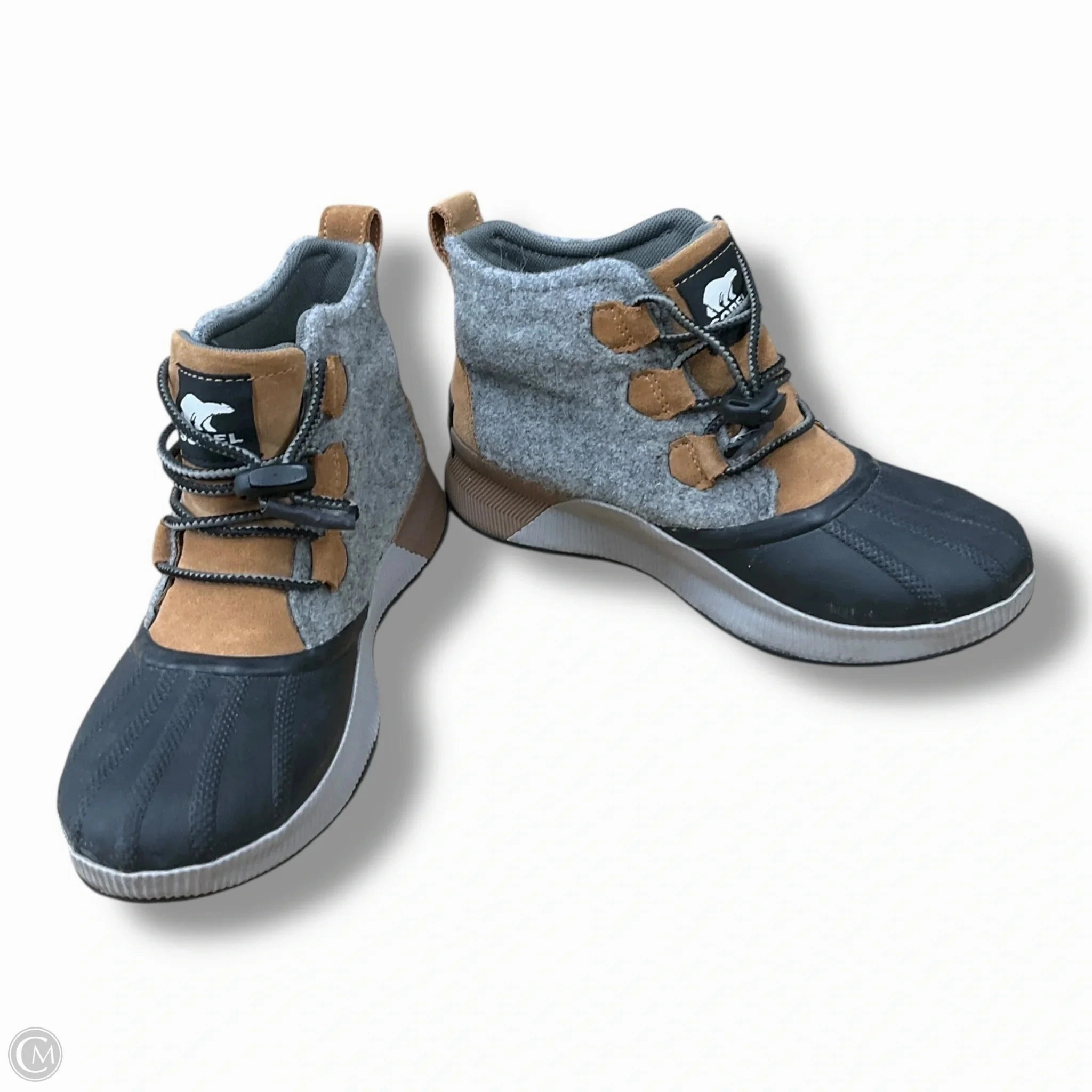 Boots Ankle Flats By Sorel In Multi-colored, Size: 5 Ankle Boots And Booties