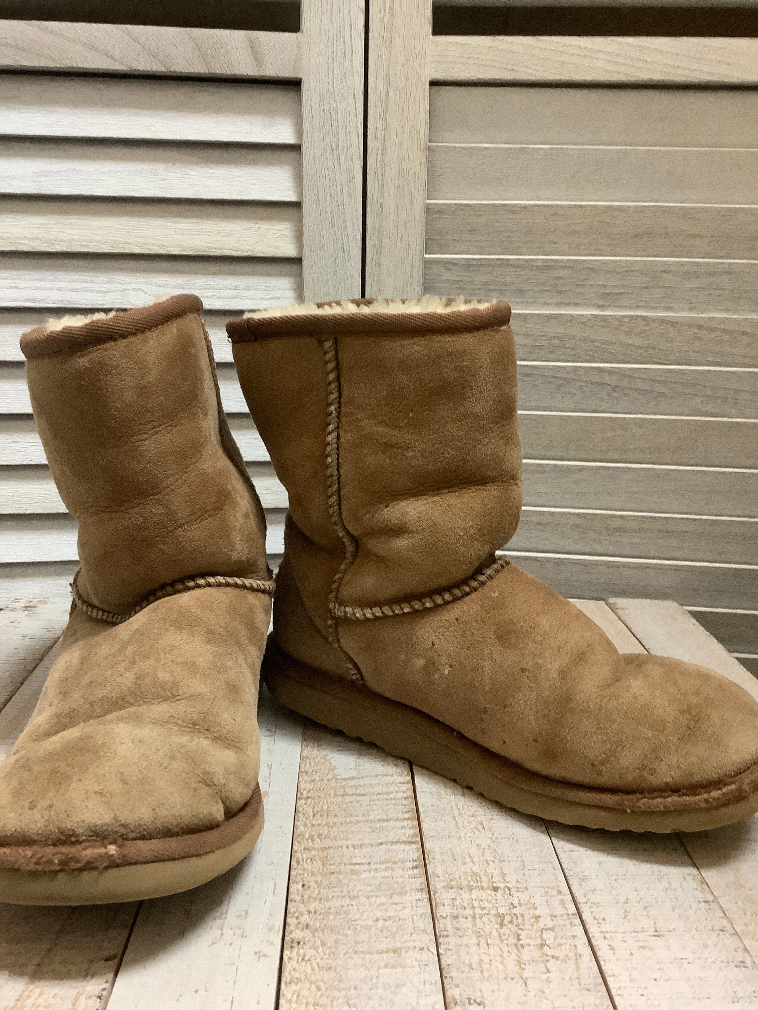 Bikers Lite Ankle Boots Boots Ankle Flats By Ugg  Size: 5