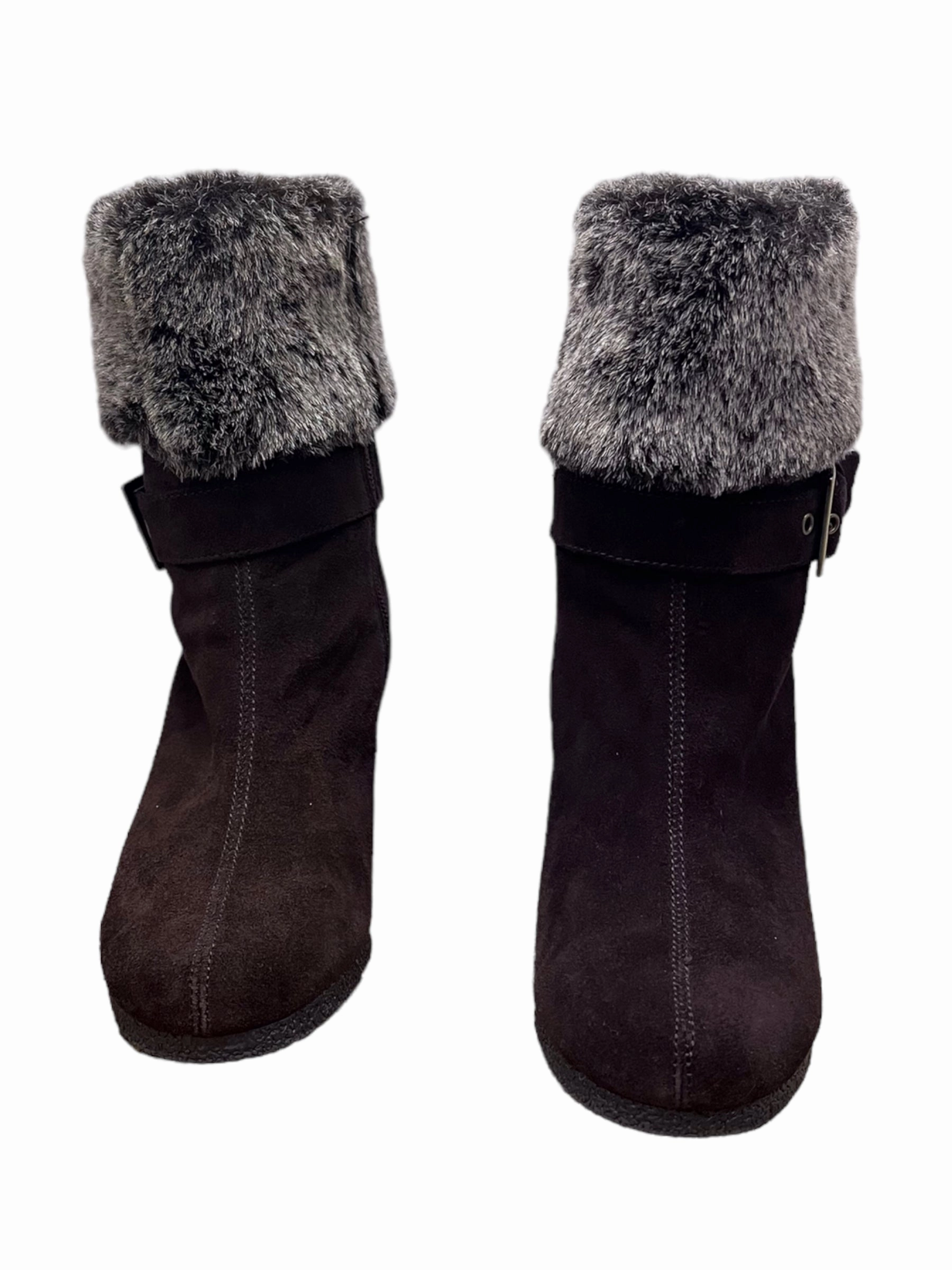 Spring Step Leather Ankle Boots Boots Ankle Heels By Aerosoles  Size: 6.5