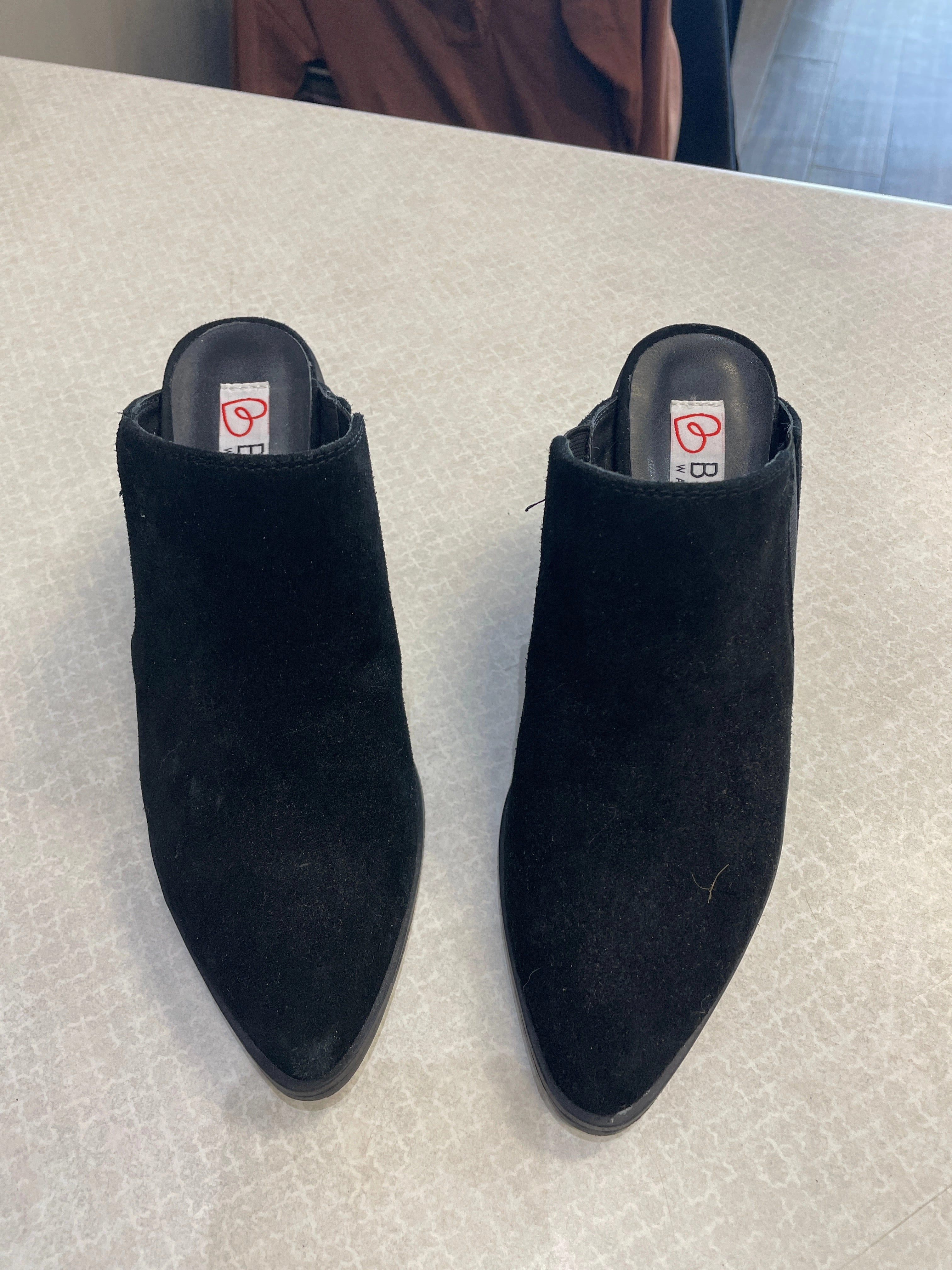 Boots Ankle Heels By Blondo In Black, Size: 7.5 Best Flat Ankle Boots