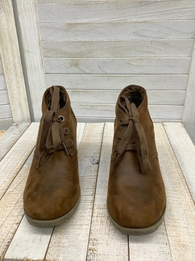 Boots Ankle Heels By Bobs  Size: 6.5 Flat Ankle Boots Sale