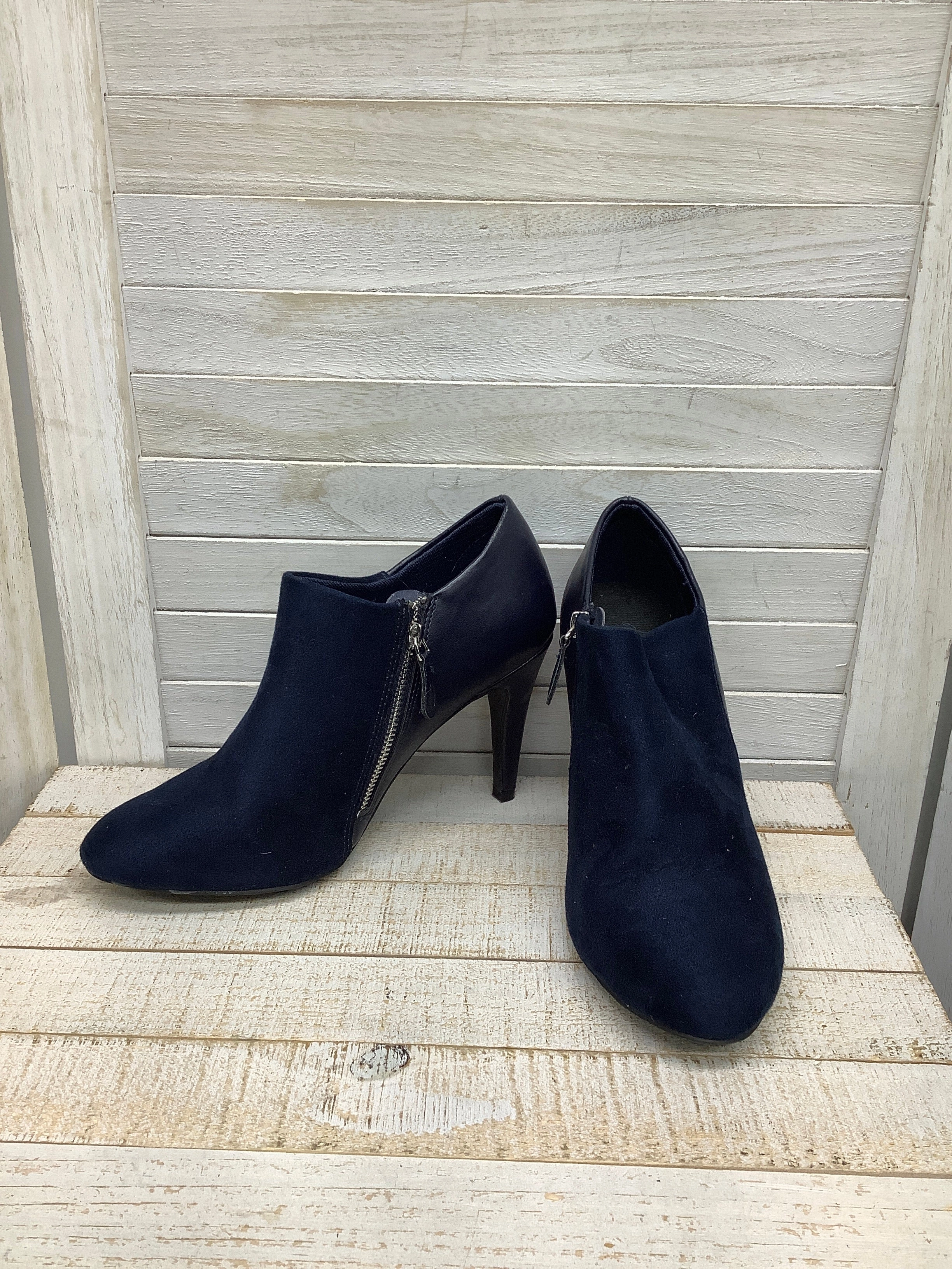 Bared Ankle Boots Boots Ankle Heels By Dexflex  Size: 7.5