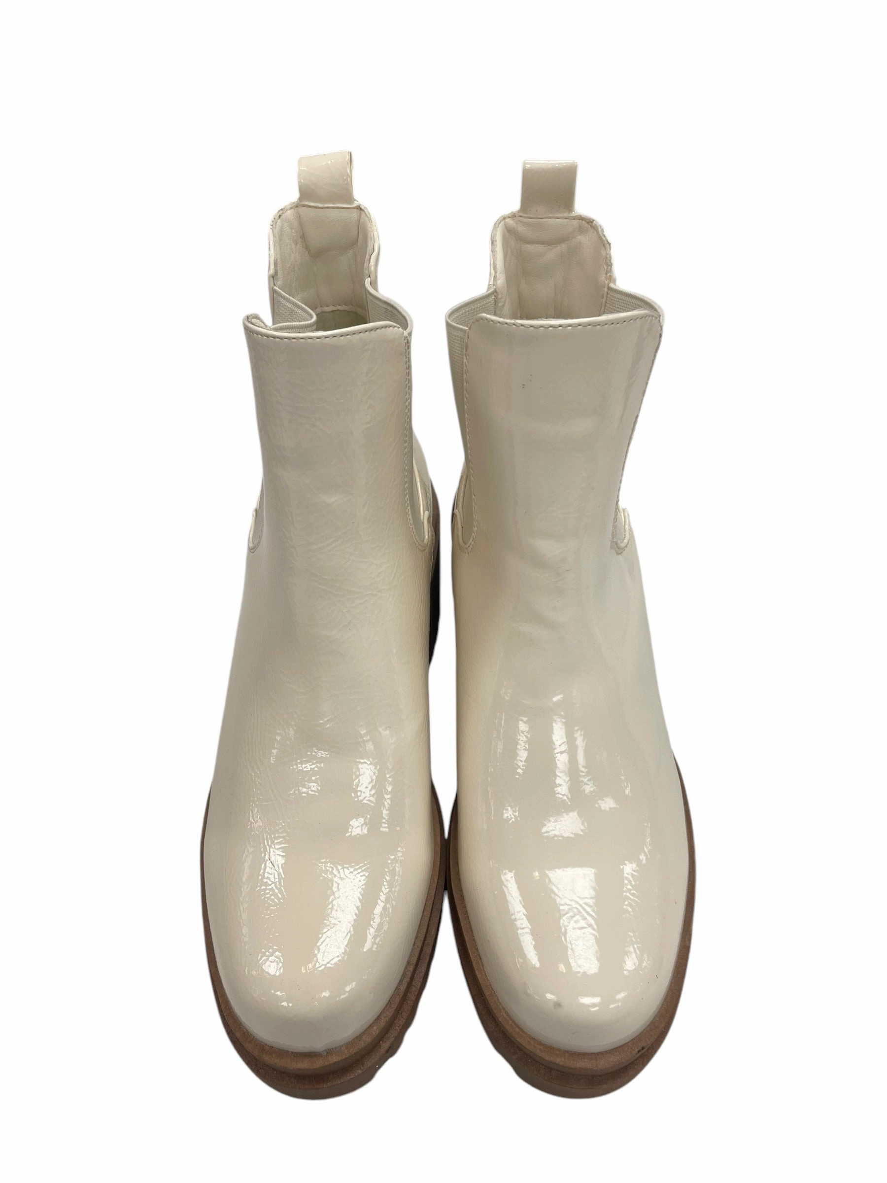 Delicate Ankle Boots Boots Ankle Heels By Diba In Cream, Size: 9