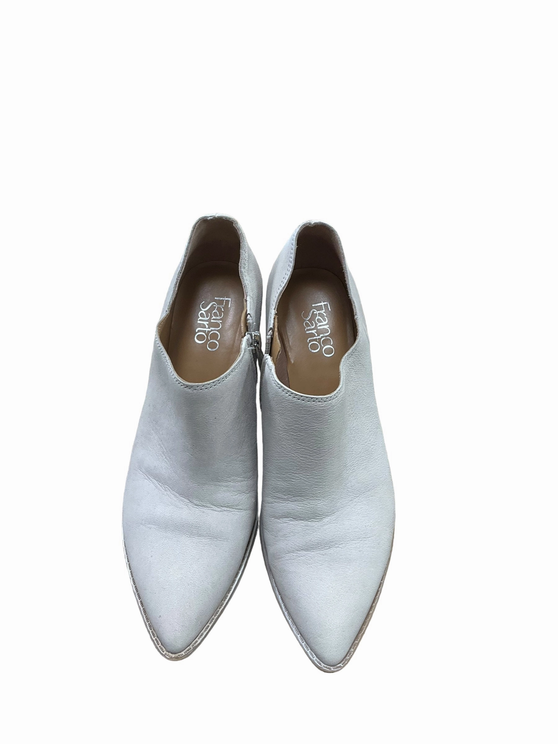 Boots Ankle Heels By Franco Sarto In Taupe, Size: 8 Celine Madame Ankle Boots