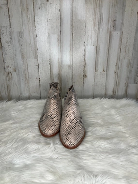 Boots Ankle Heels By Gianni Bini  Size: 5.5 Check & Leather Ankle Boots