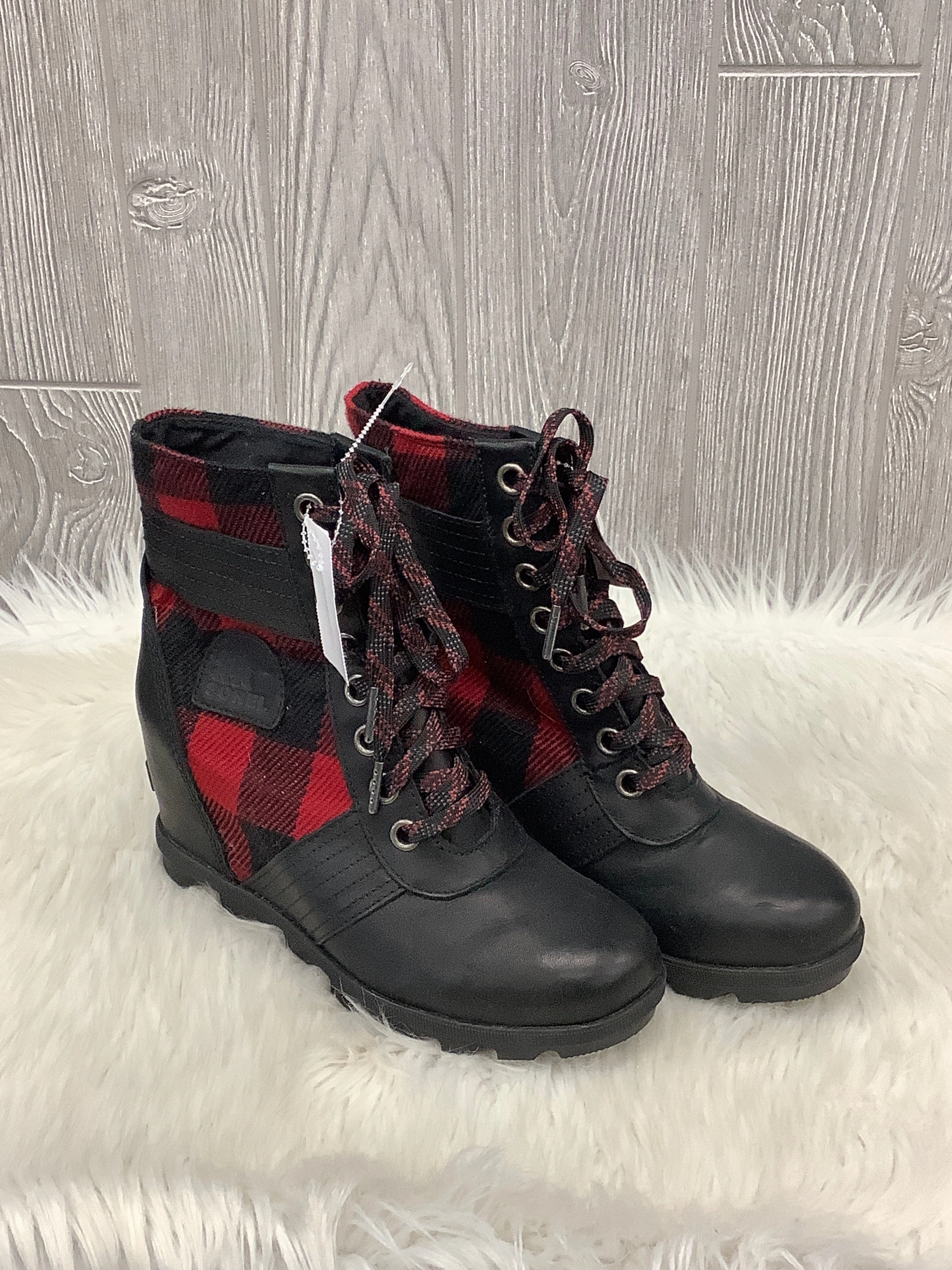 Lee Chelsea Ankle Boots Boots Ankle Heels By Sorel In Black, Size: 8.5