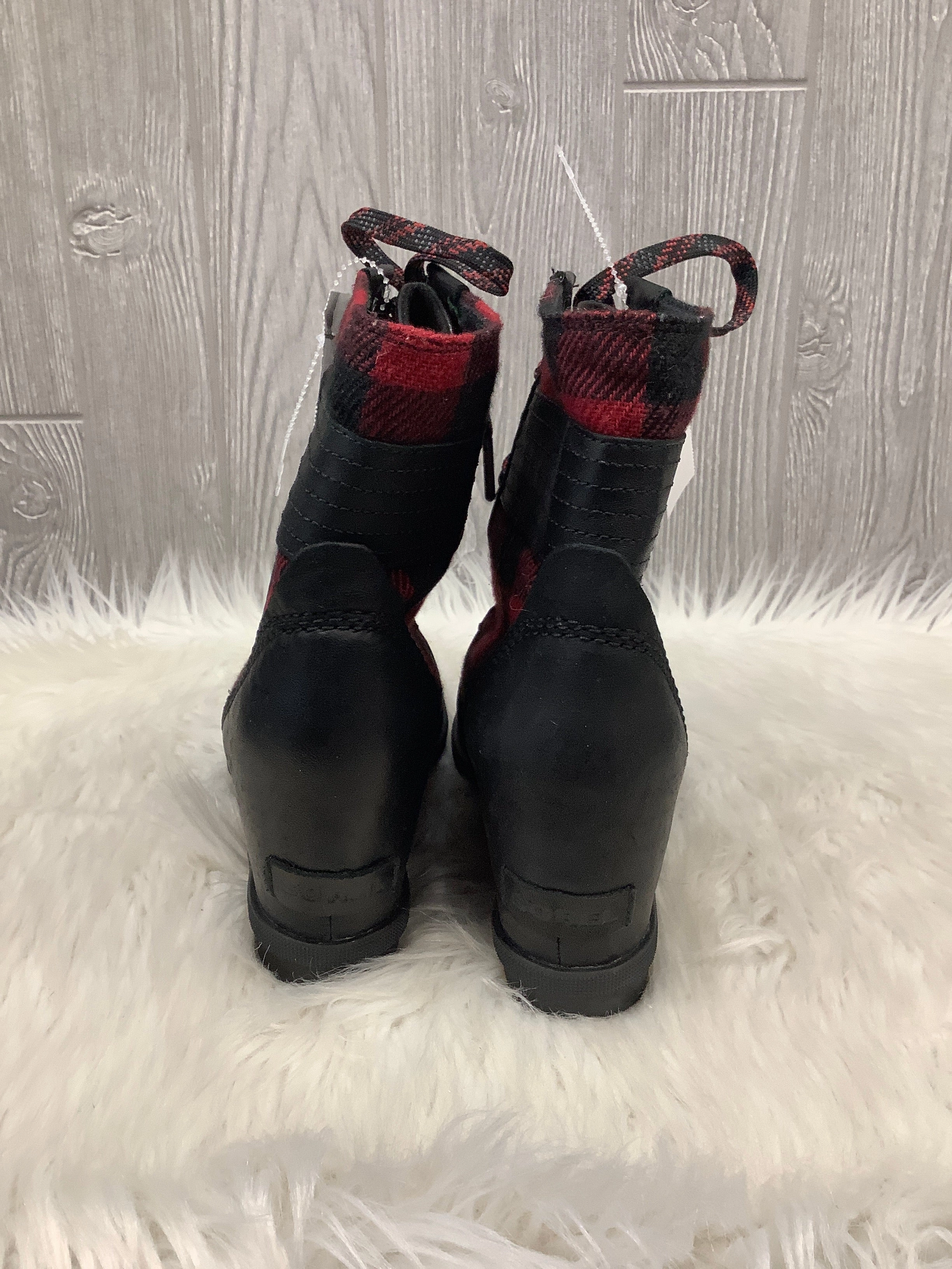 Boots Ankle Heels By Sorel In Black, Size: 8.5 Bridal Ankle Boots