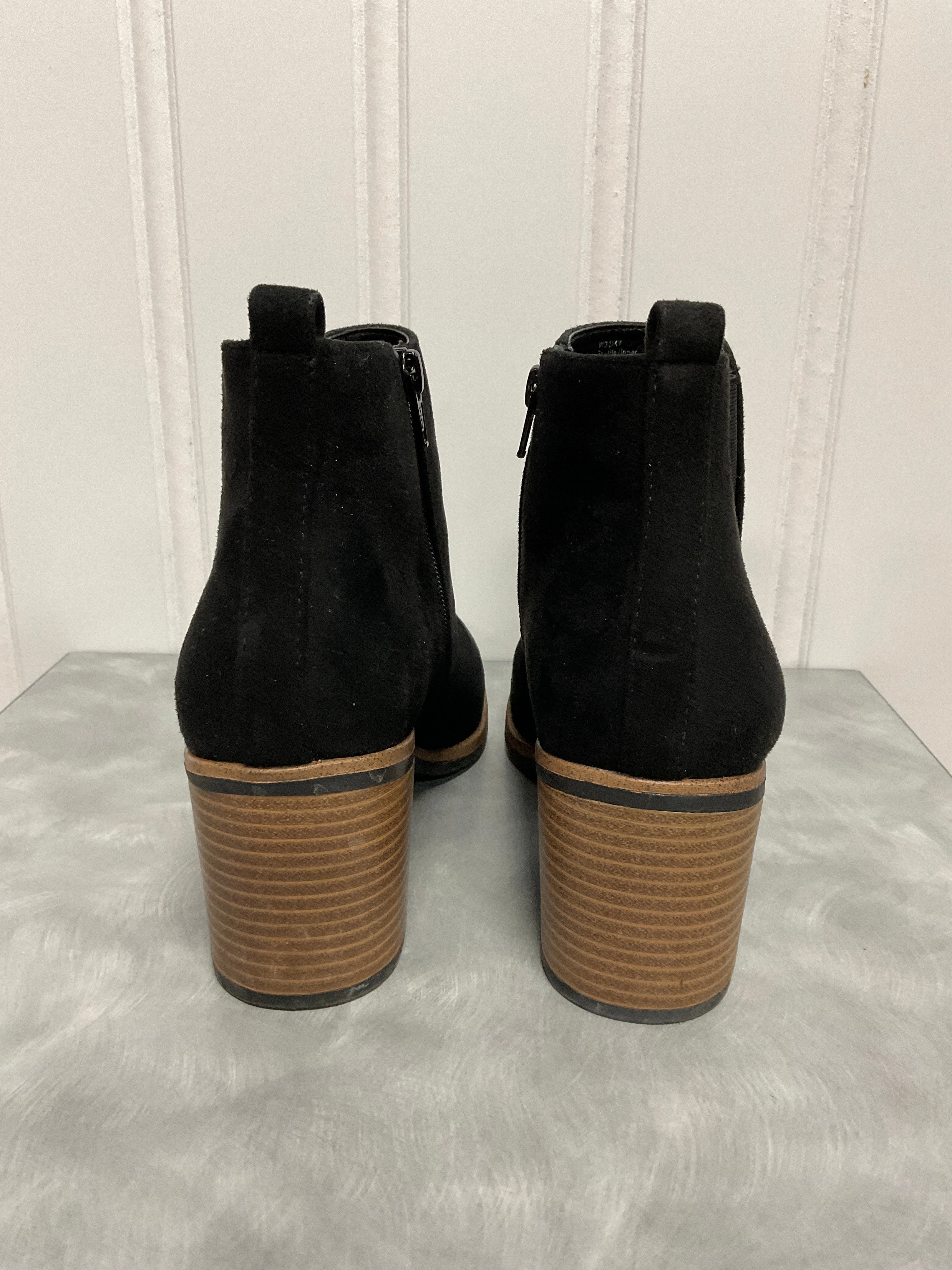 Boots Ankle Heels By White Mountain In Black, Size:9 Ankle Boots Military