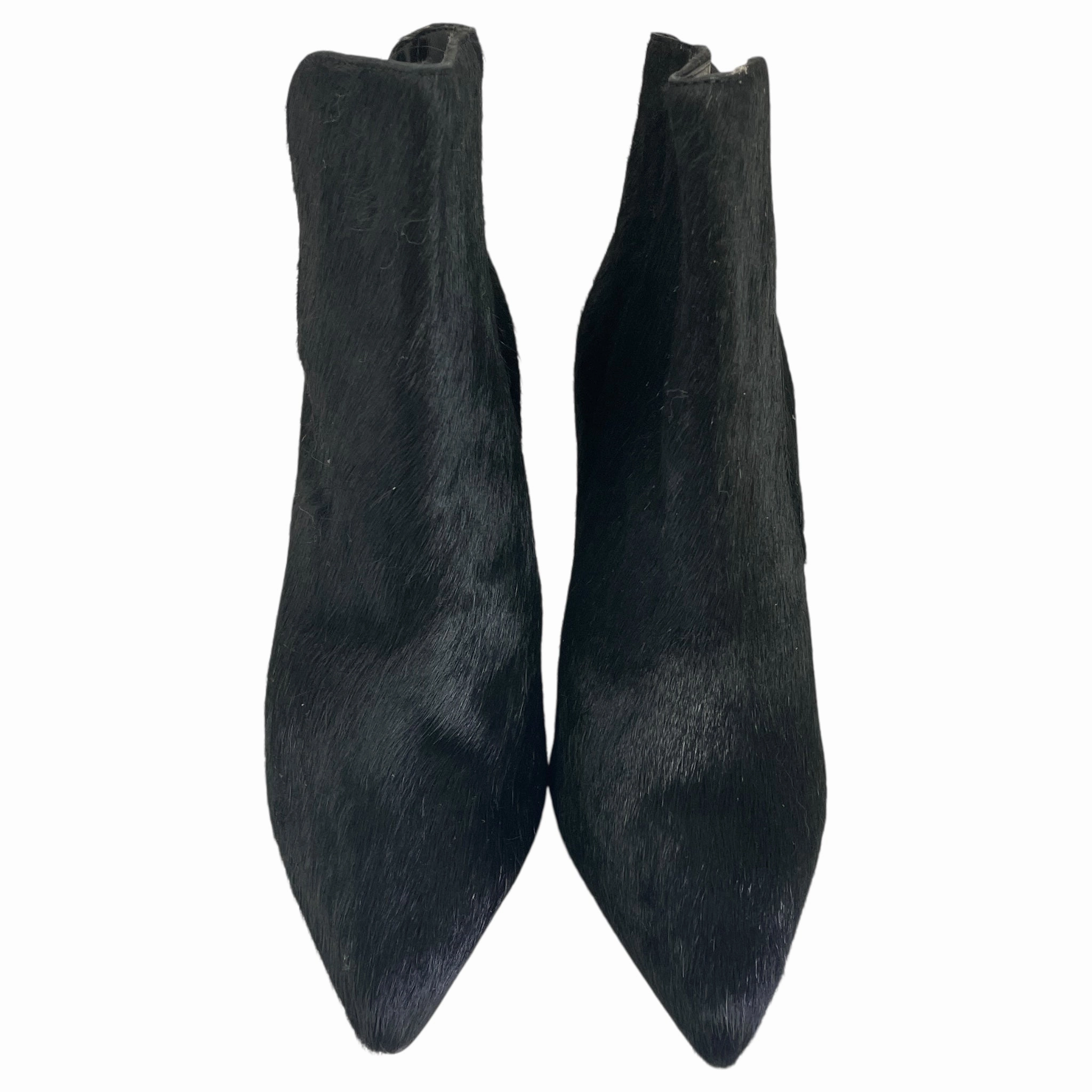 Ankle Air Boot BOOTS ANKLE HEELS by ZARA BASIC in BLACK, Size:7