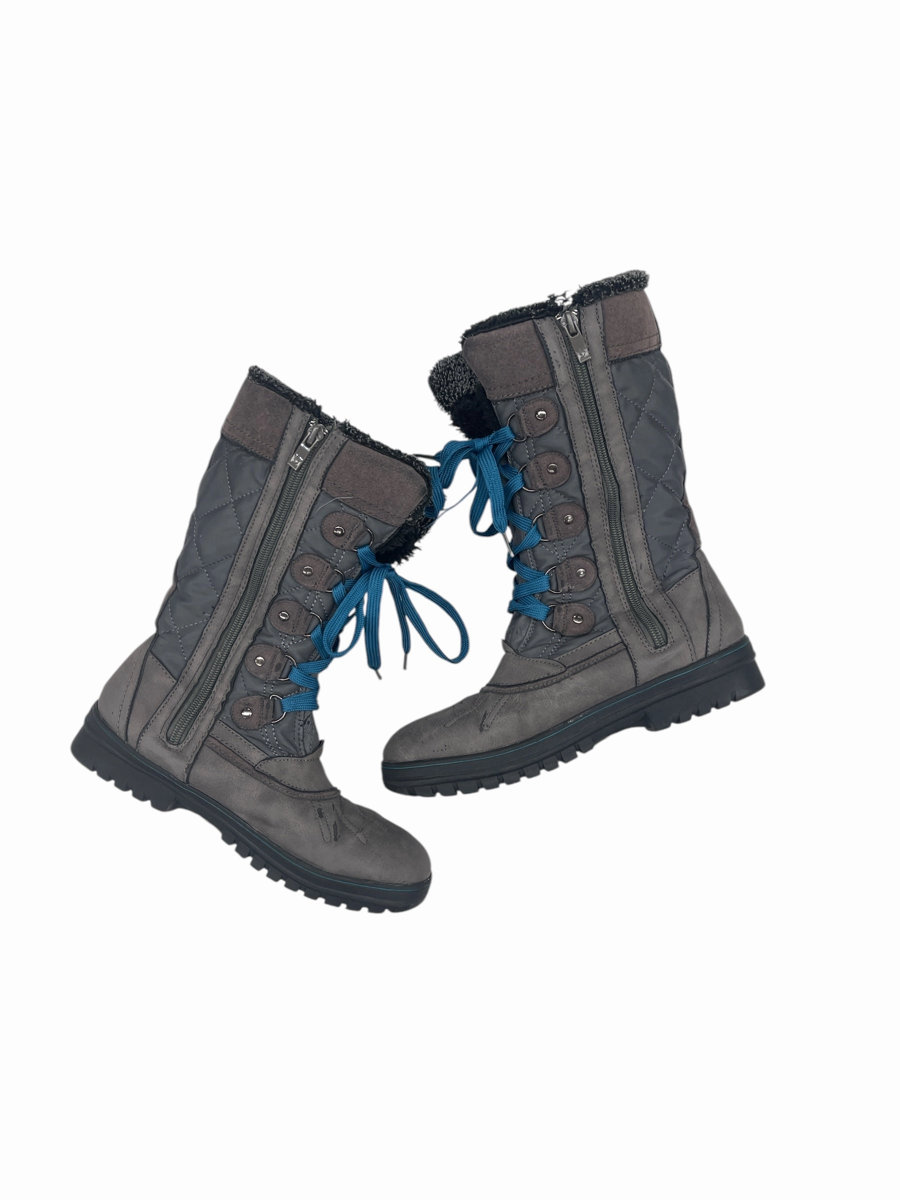 Boots Snow By Aquatherm Santana Canada In Grey, Size: 8 Osrs Snakeskin Boots