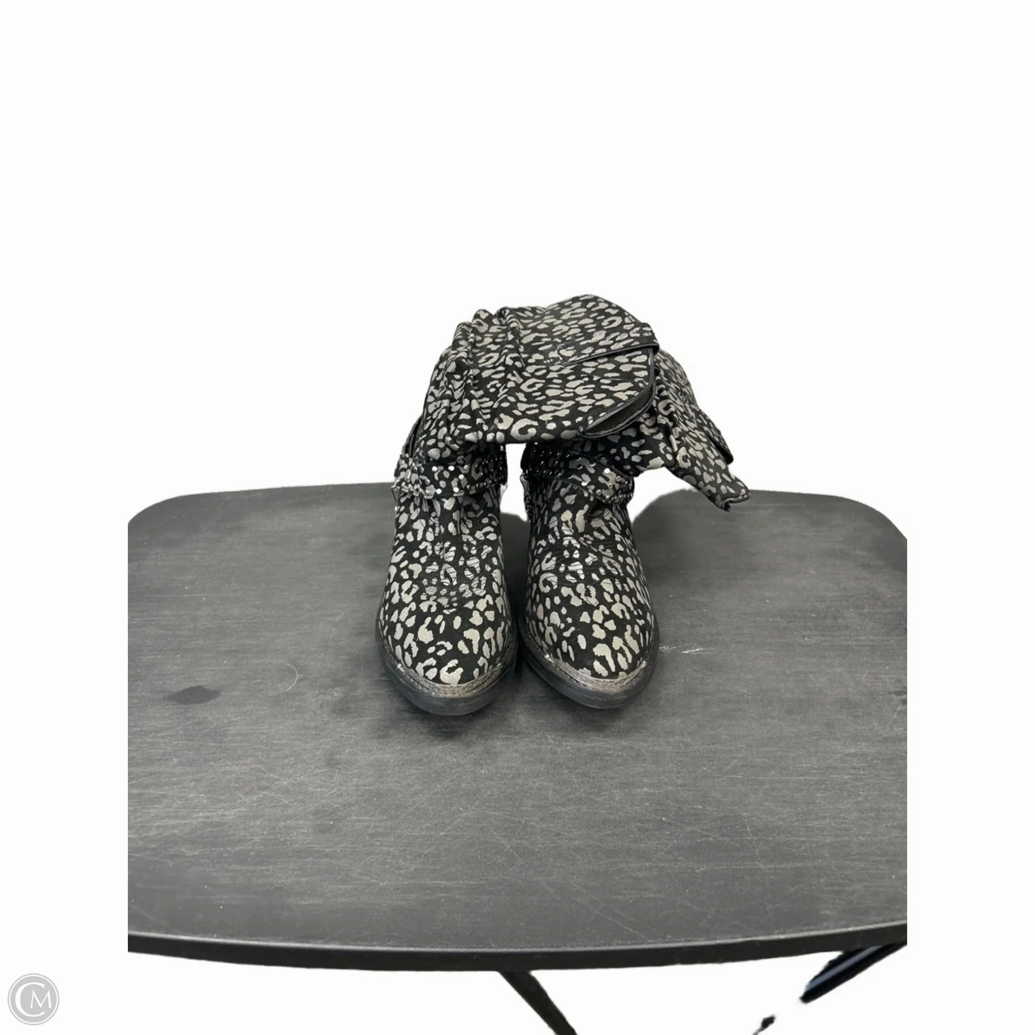 Christian Dior Boots Boots Western By Cmc In Animal Print, Size: 9.5