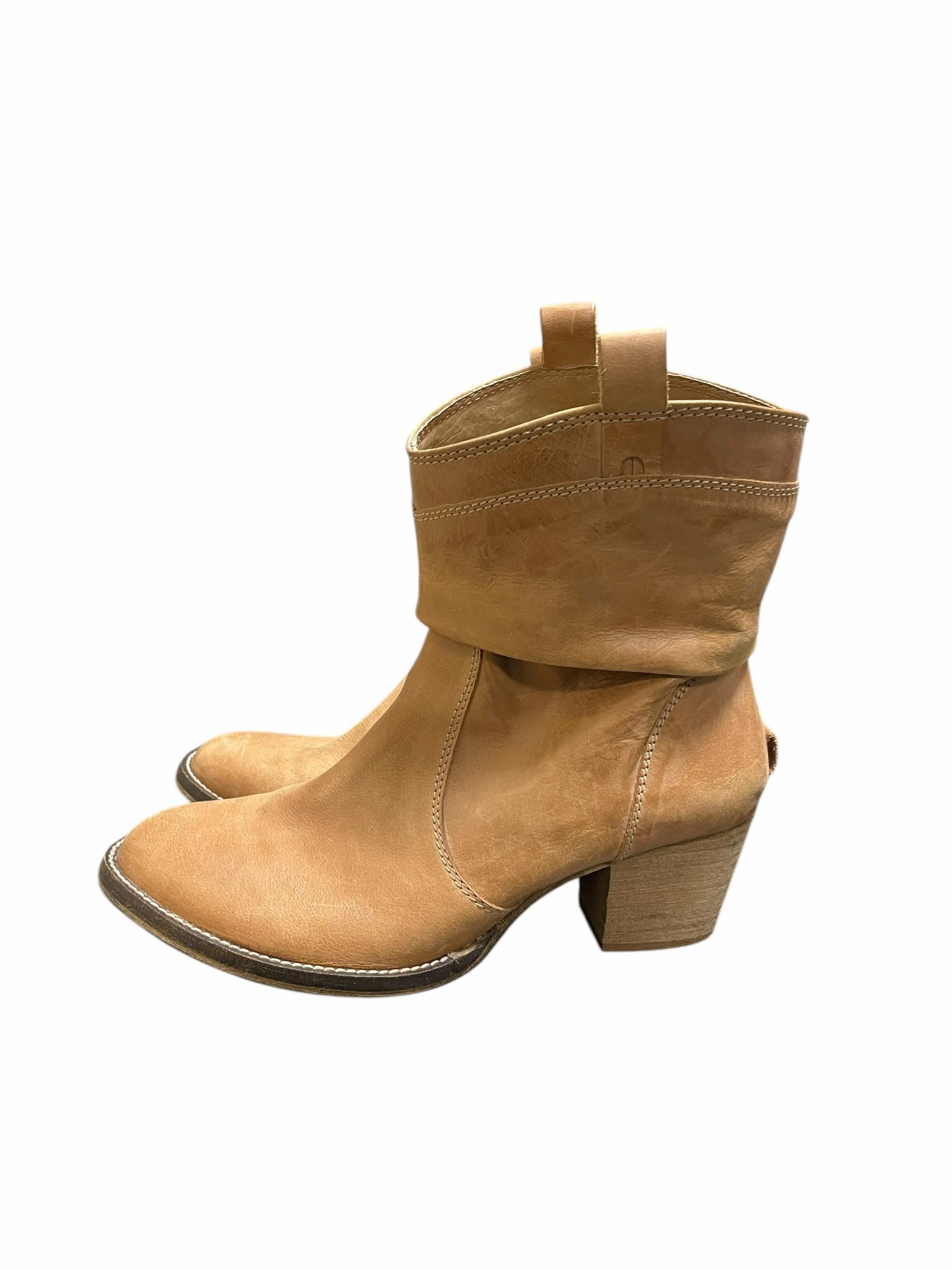 Boots Western By Dingo In Brown, Size: 9.5 Calf Cowgirl Boots