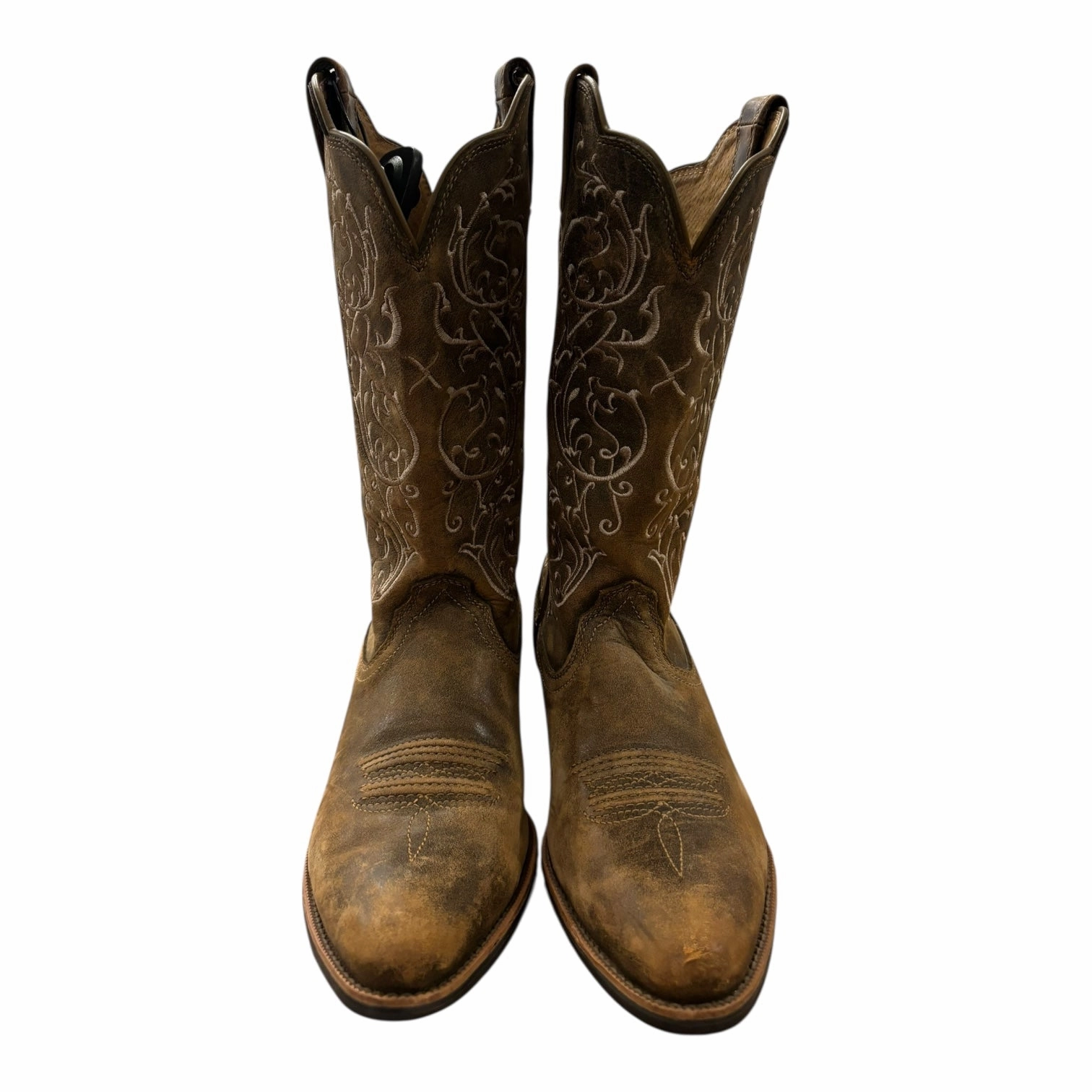 Boots Western By TWISTER BOOTS In Brown, Size:8 Boots Resoled