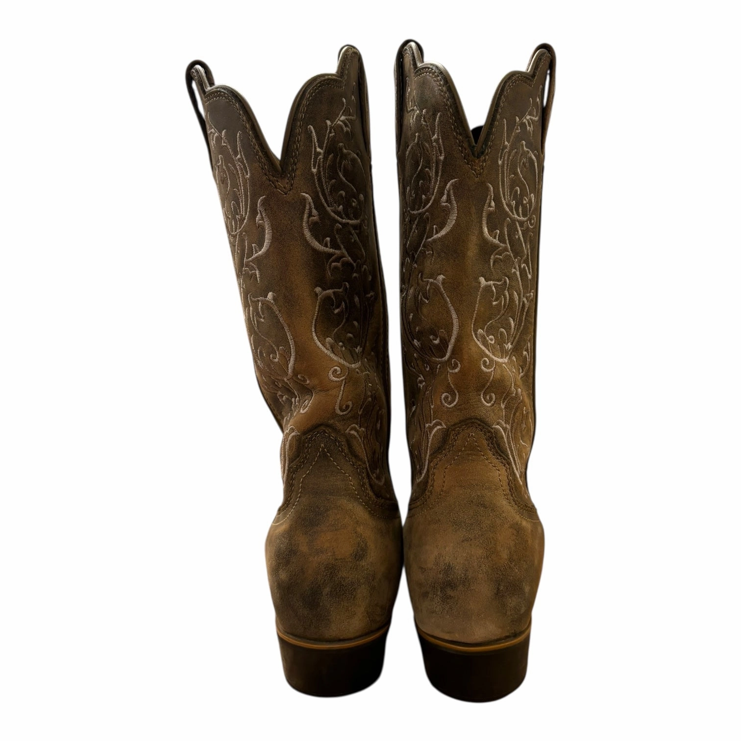 Nancy Sinatra These Boots Are Boots Western By TWISTER BOOTS In Brown, Size:8