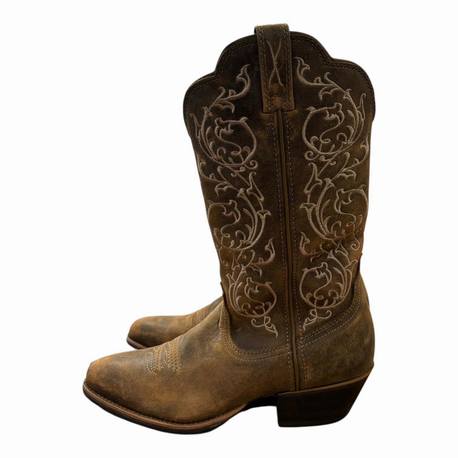 Dress And Knee High Boots Boots Western By TWISTER BOOTS In Brown, Size:8