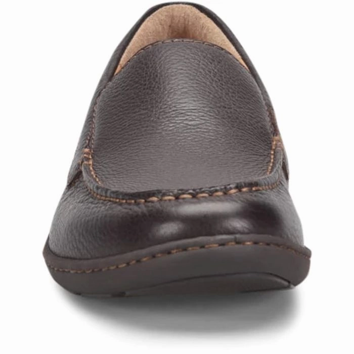 Born Men's Brompton II - Dark Mahogany (Brown) Size 12 Loafers