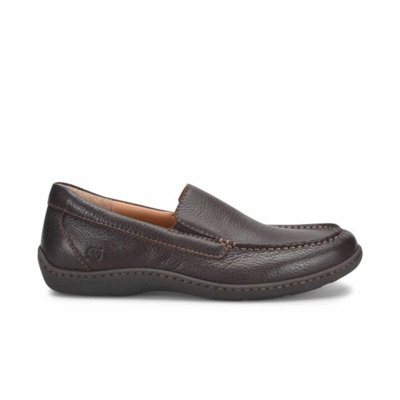 Penny Loafers On Sale Born Men's Brompton II - Dark Mahogany (Brown)