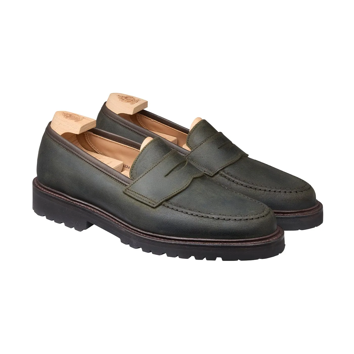 Loafers Catonsville Md Boston 2 Green Rough-Out Suede