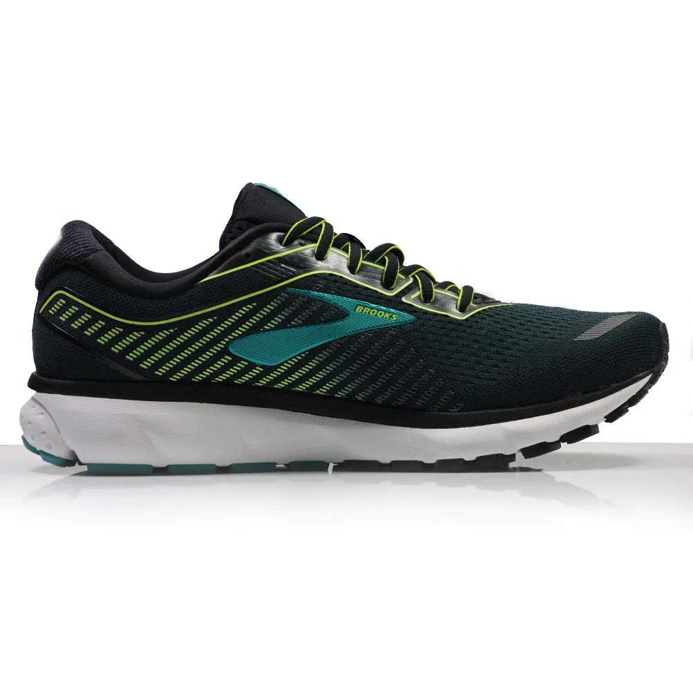Brooks Ghost 12 Men's Running Shoe - Black/Lime/Blue Grass Zoomx Vaporfly Next 3 Running Shoes