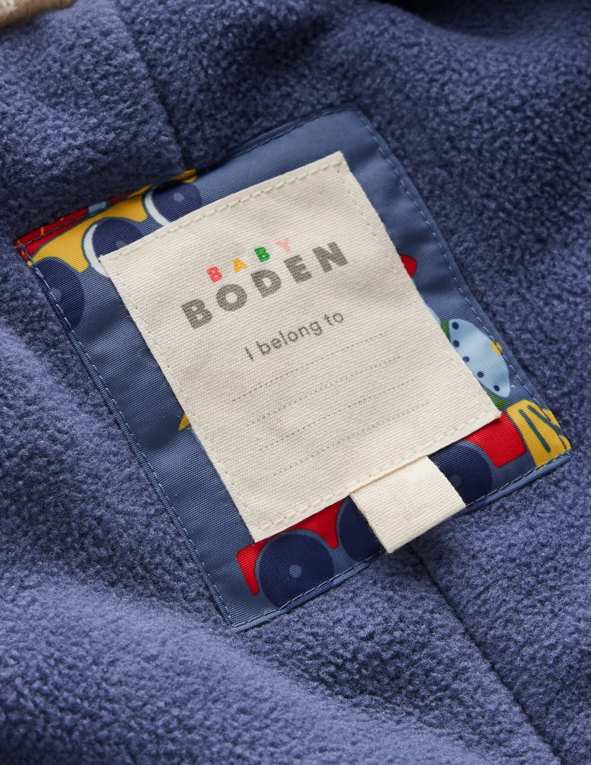 Closeout Boots Boys Snowsuit-Blue Trains