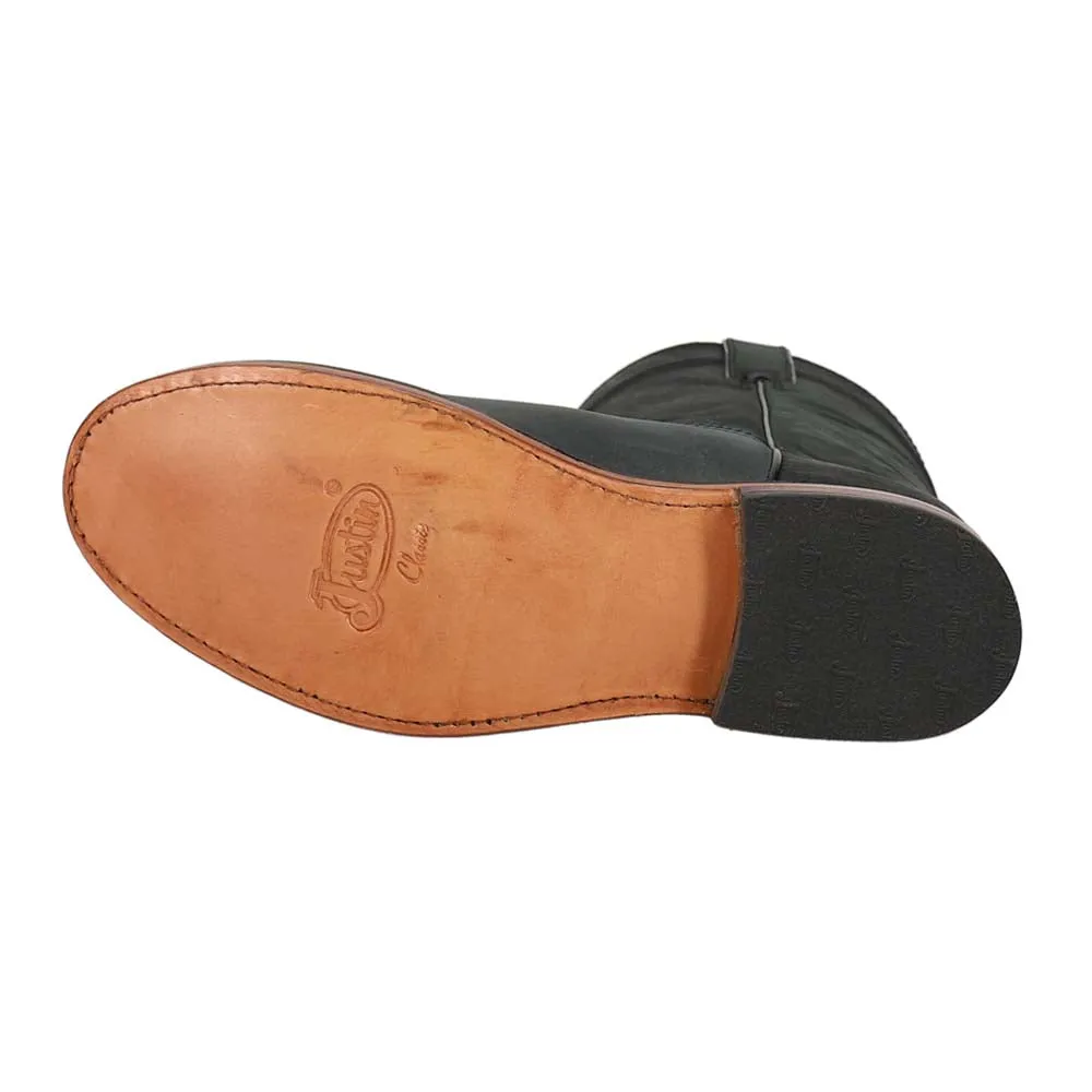 Braswell 10 Inch Round Toe Roper Boots Silver Western Boots