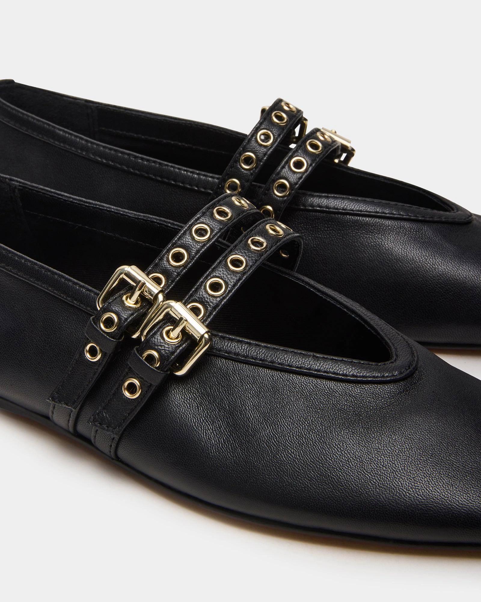 Loafers Bass LYDIA BLACK LEATHER