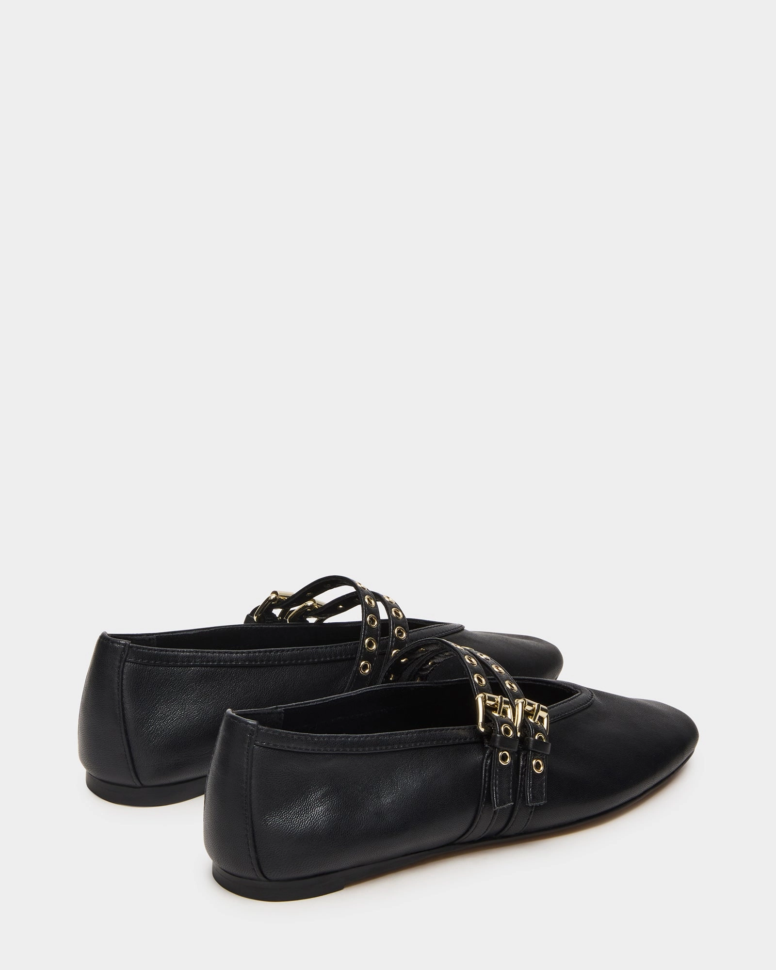 LYDIA BLACK LEATHER Loafers Dress Loafers