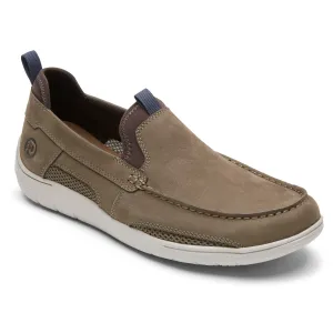 Fitsmart Loafer Tan Leather Slip On Sneakers