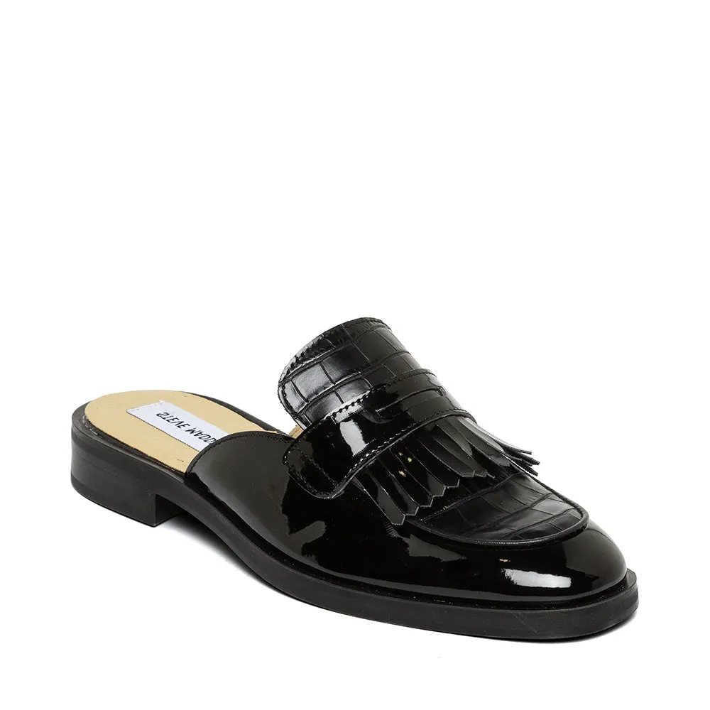 Biking Shoes Nanette Flat Shoe BLK PATENT
