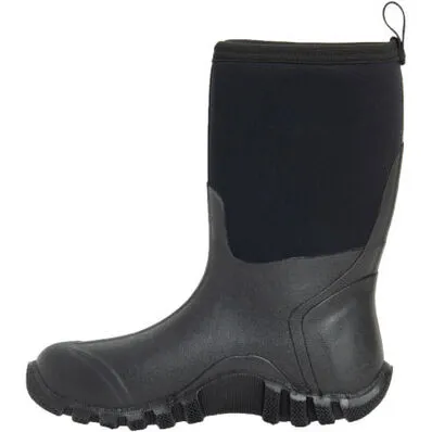 Khombu Boots Costco Muck Men's Edgewater Classic Mid Black Rubber Boots ECM-000-BLK
