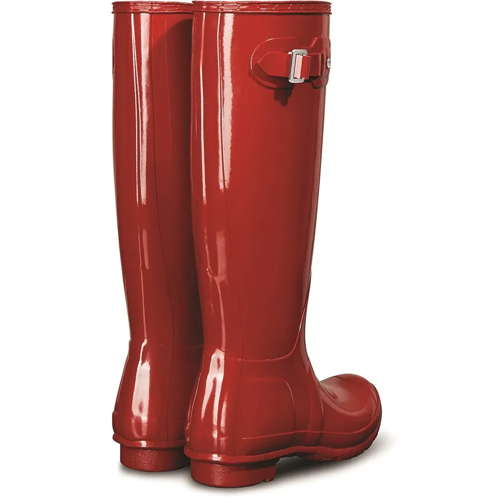 Hunter Original Tall Gloss Wellington Boots Stylish Winter Boots