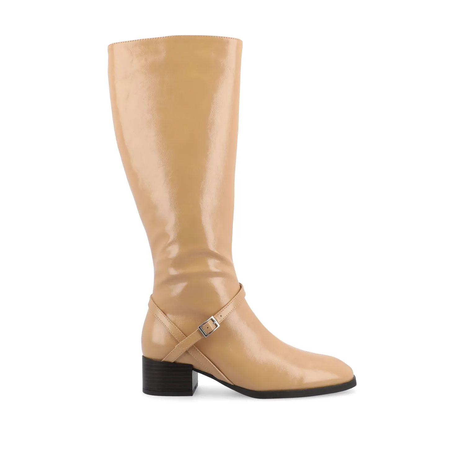 RHIANAH KNEE HIGH BOOTS IN X-WIDE CALF Tractor Boots