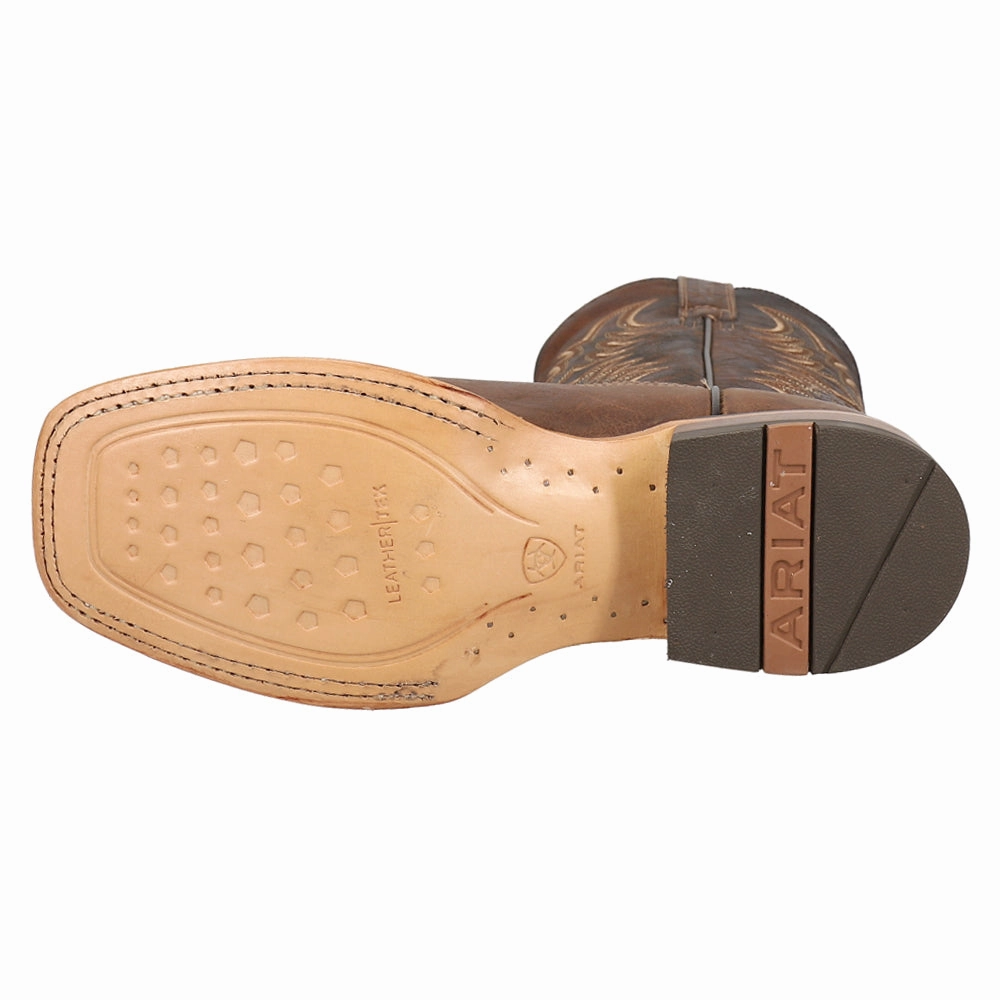 Point Ryder Embroidered Square Toe Cowboy Boots Sweater Dress Boots