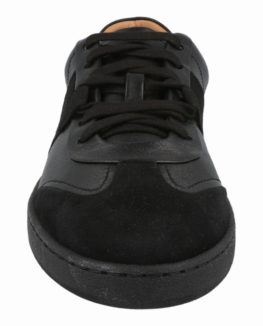 Garda Suede & Leather Sneakers Sneakers And High Heels