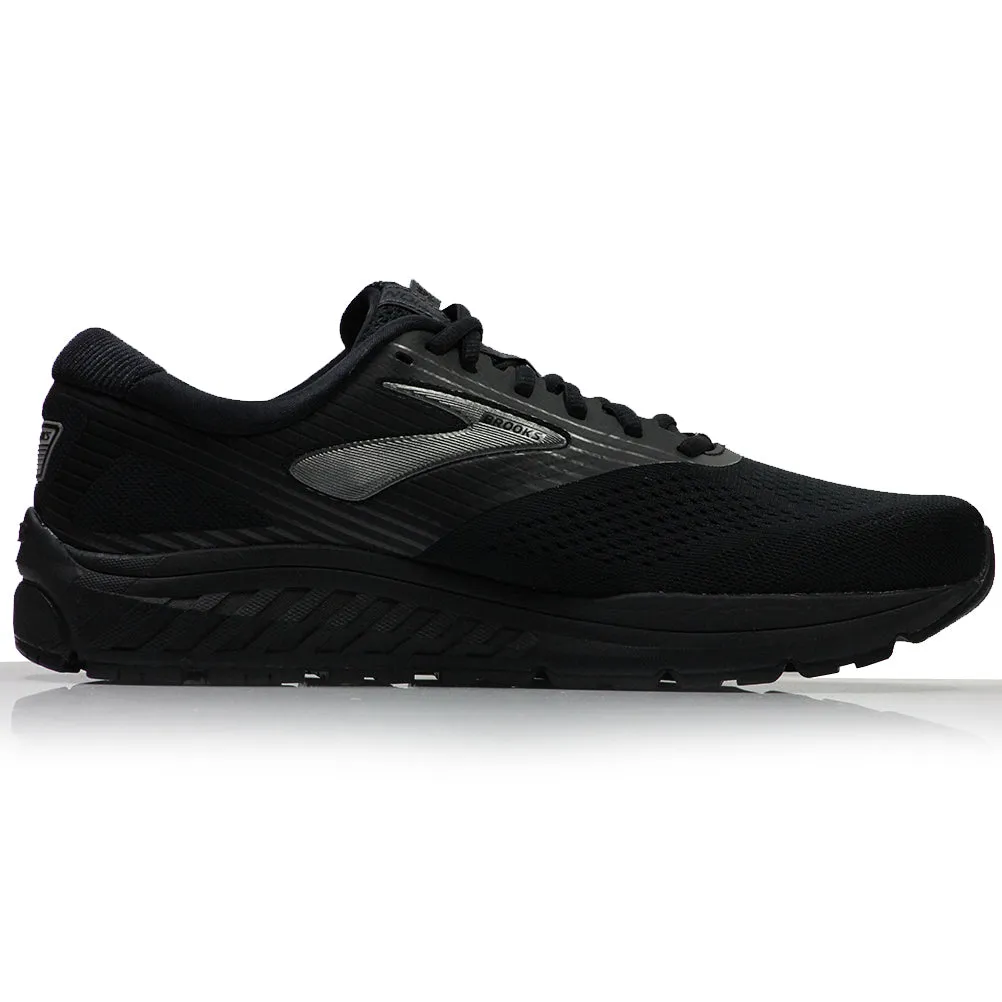 Running Shoes For Distance Runners Brooks Addiction 14 Men's Running Shoe - Black/Black