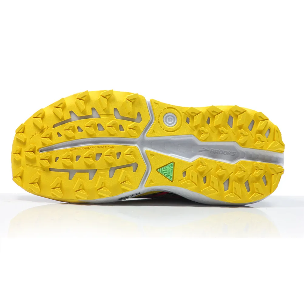 Brooks Caldera 7 Women's Trail Shoe - Lunar Rock/Lemon Chrome/Black Shoe Store Running