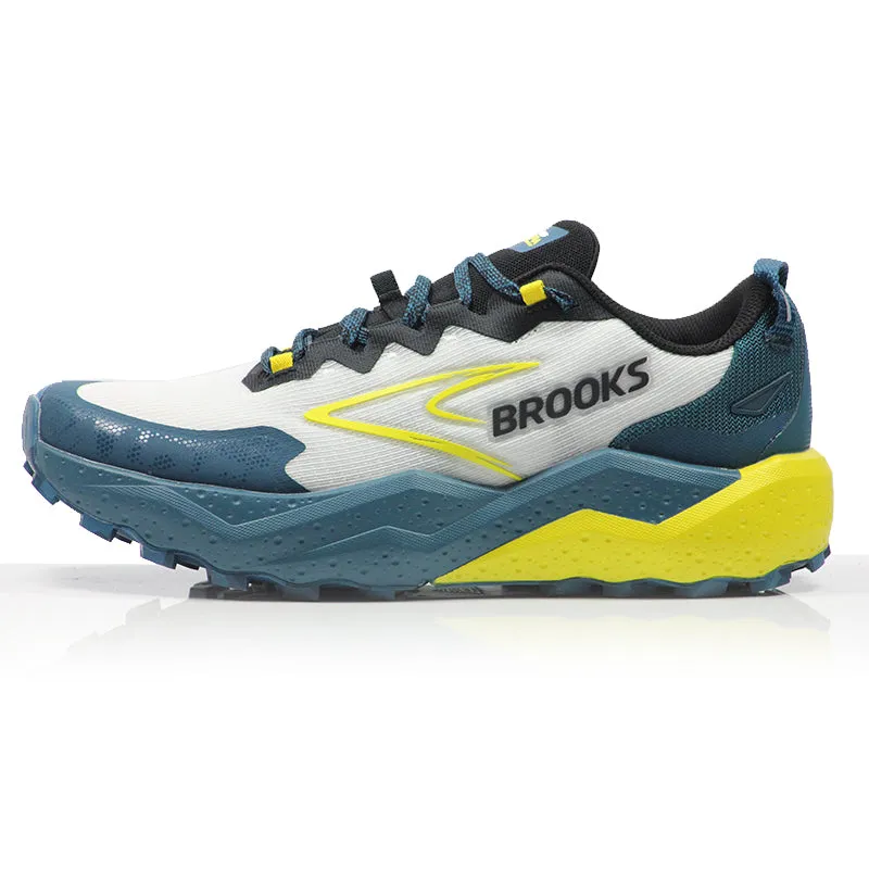 Brooks Caldera 8 Men's Trail Shoe - Blue/Quince/Celestial Running Shoes Vapormax