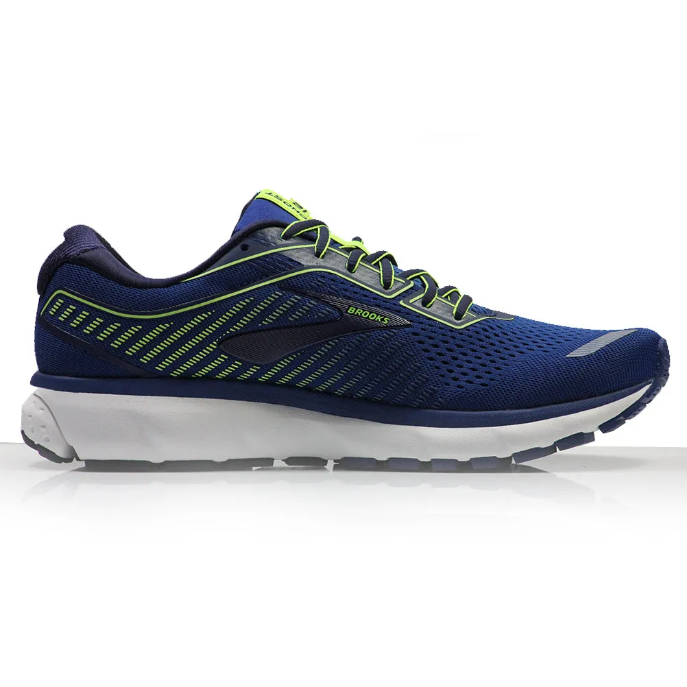 Brooks Ghost 12 Men's Running Shoe - Blue/Navy/Nightlife Basic Running Shoes