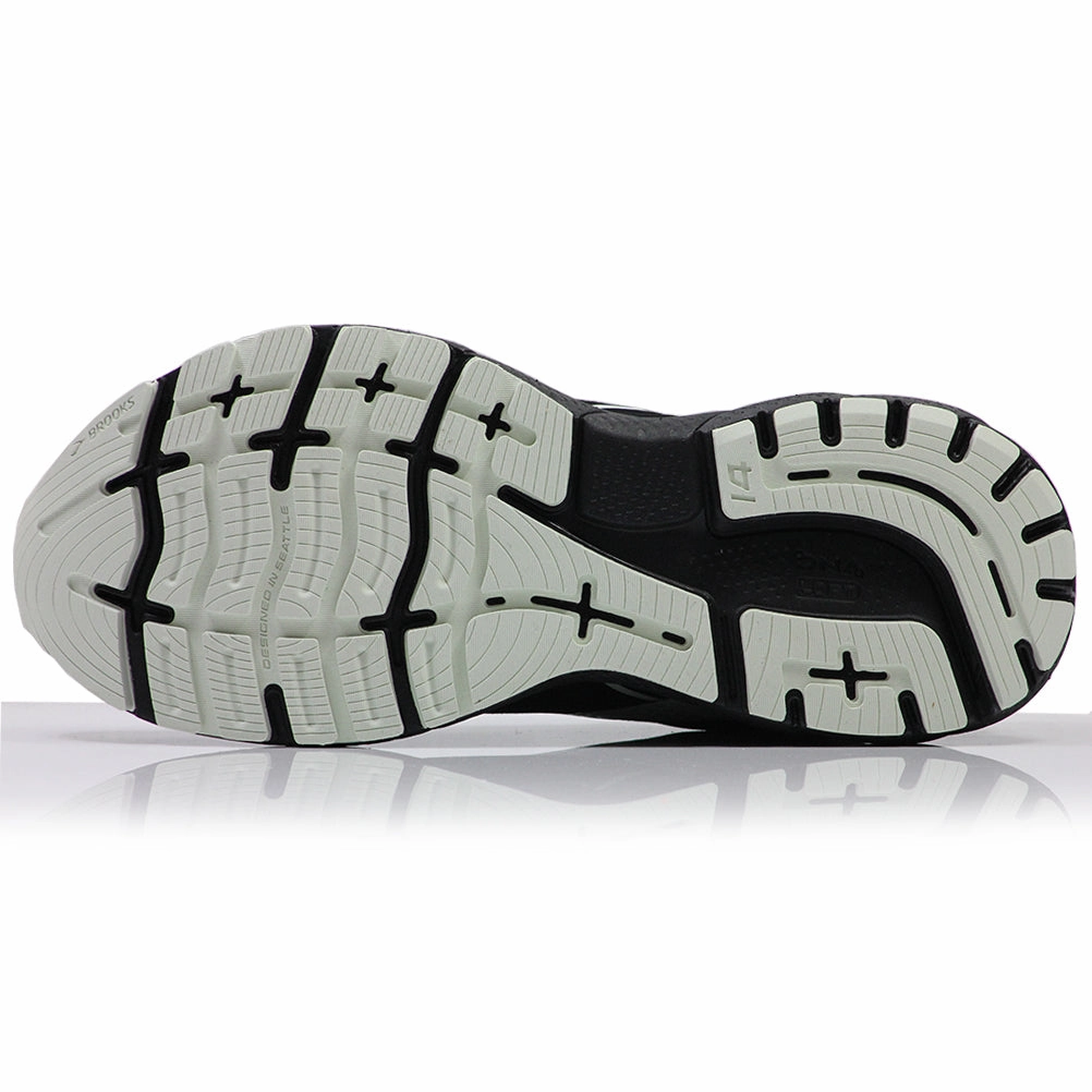 Brooks Ghost 14 GTX Women's Running Shoe - Black/Blackened Pearl/Aquaglass Running Shoes Size 3